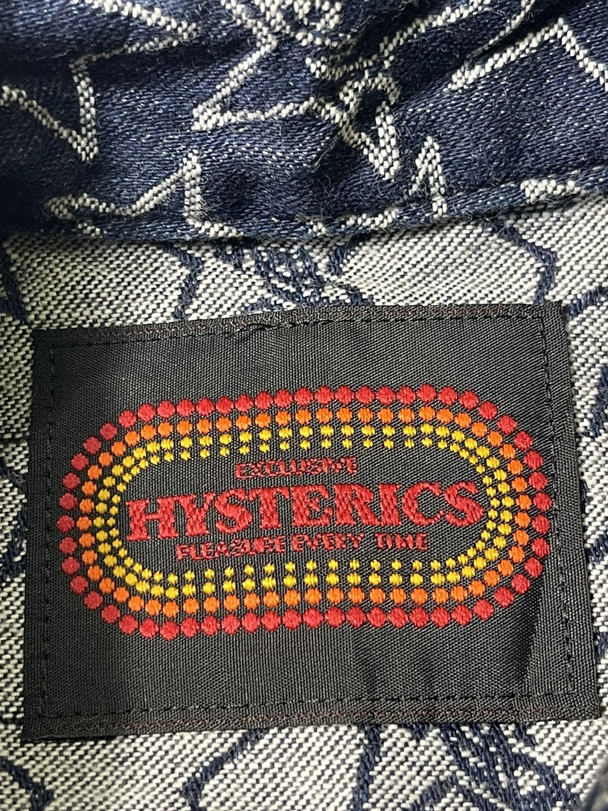 Hysteric Glamour Vintage hysteric fullprint jeans jacket Size US S / EU 44-46 / 1 - 10 Thumbnail