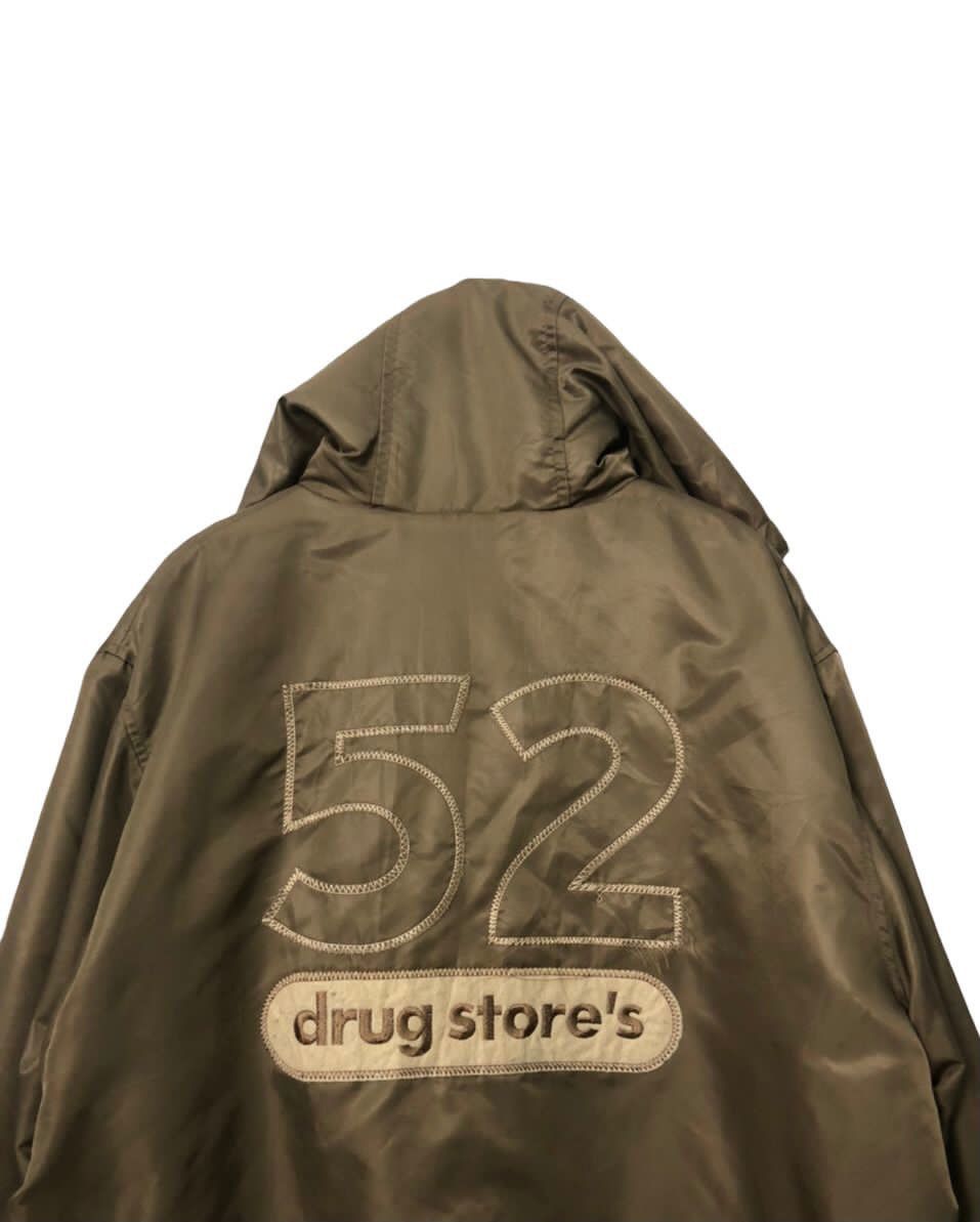 Japanese Brand Vtg Drug Stores Embroidery Big Logo Reversible Hoodie Jacket Size US XL / EU 56 / 4 - 5 Thumbnail