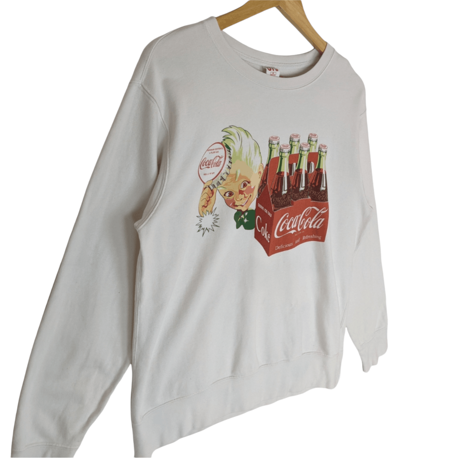 Coca Cola × Japanese Brand × Uniqlo 2014 UNIQLO x COCA COLA Jumper Sweatshirt Size M / US 6-8 / IT 42-44 - 3 Thumbnail
