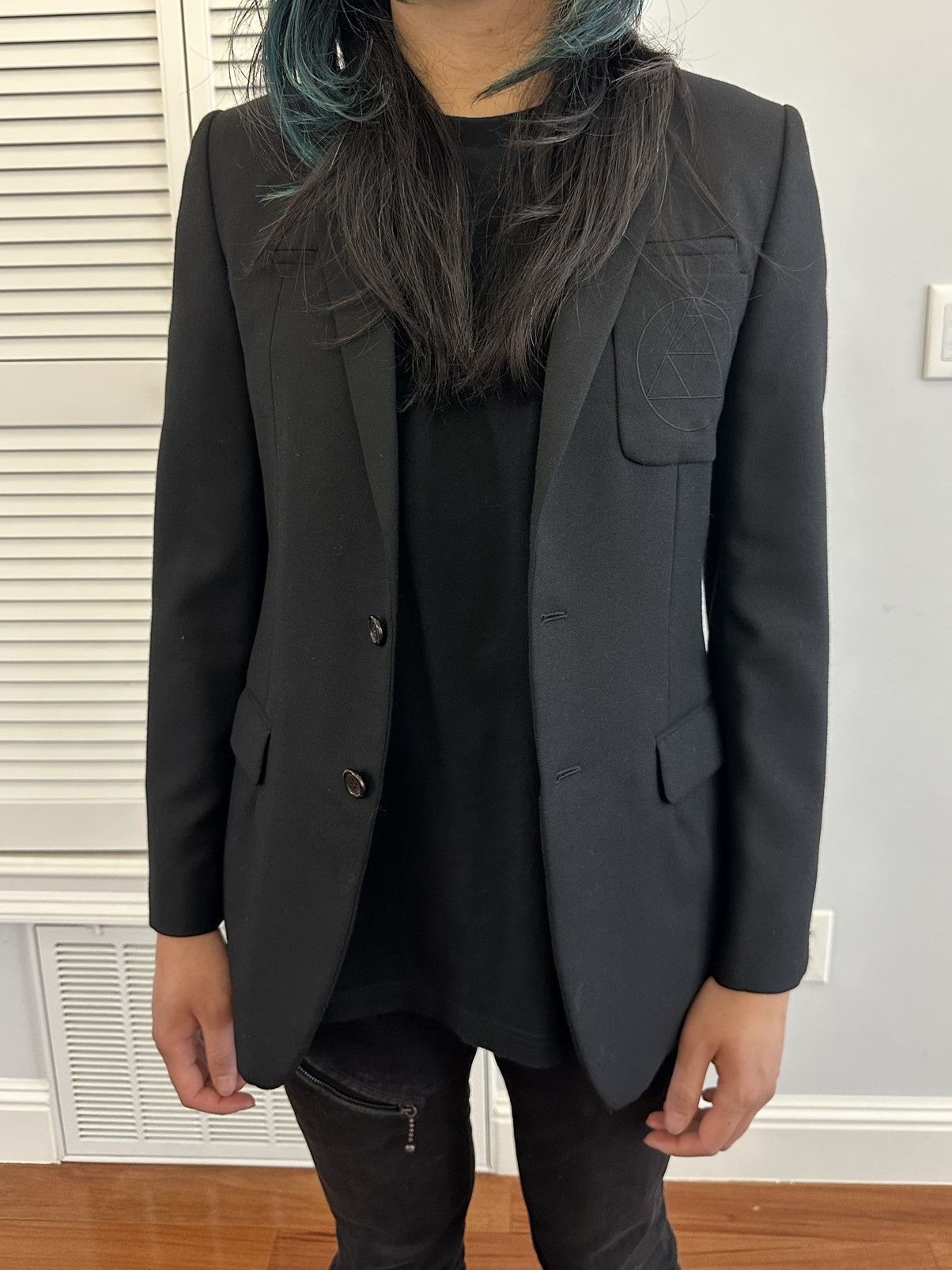 ジャケット UNDERCOVER FW24 Shawl blazer (UC2D13031 TCHARCOAL) Undercover Jun Takahashi Shawl Blazer | italist