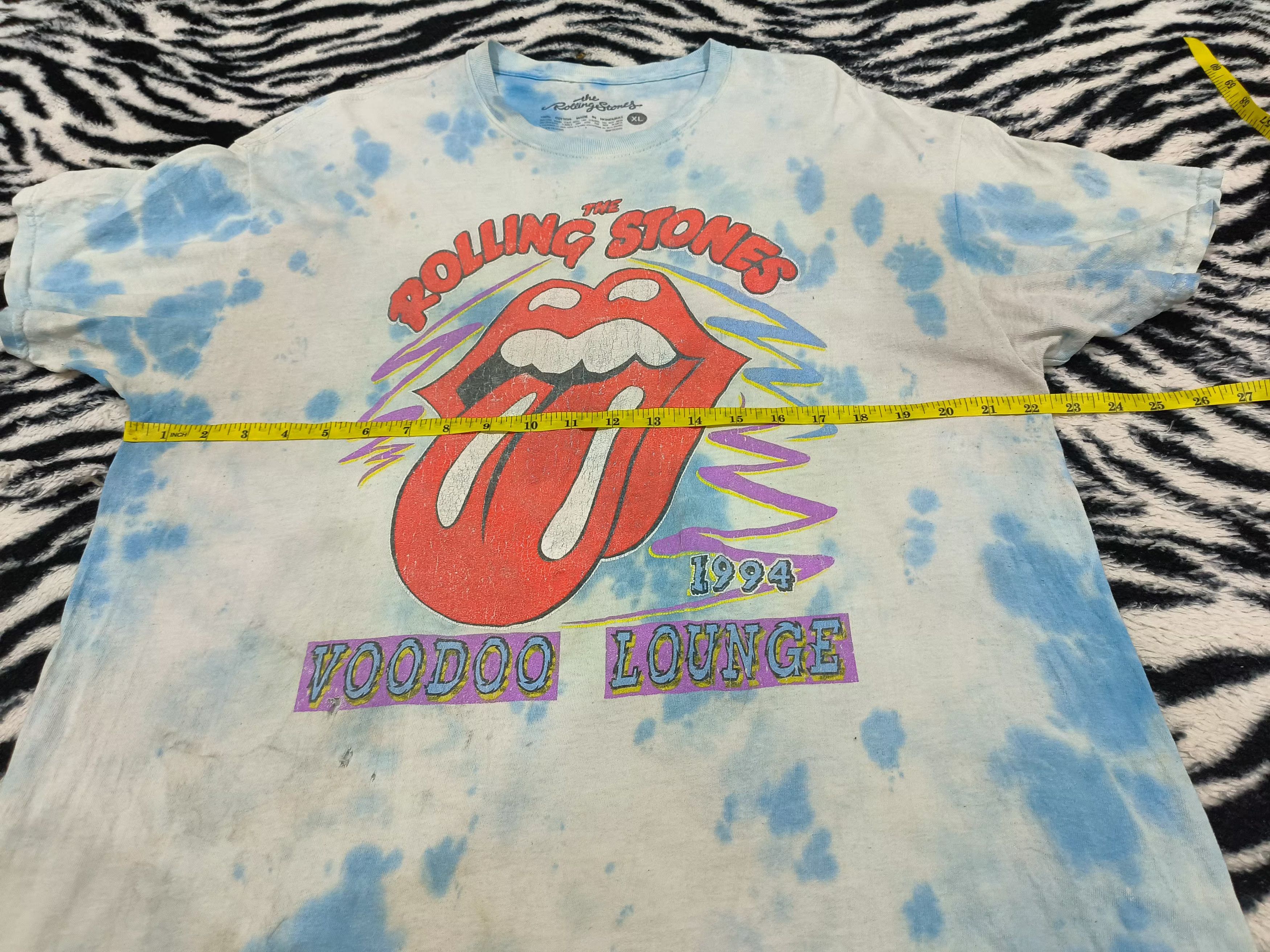 Band Tees × The Rolling Stones Distressed The Rolling Stones 1994 VOODOO LOUNGE Size US XL / EU 56 / 4 - 4 Thumbnail