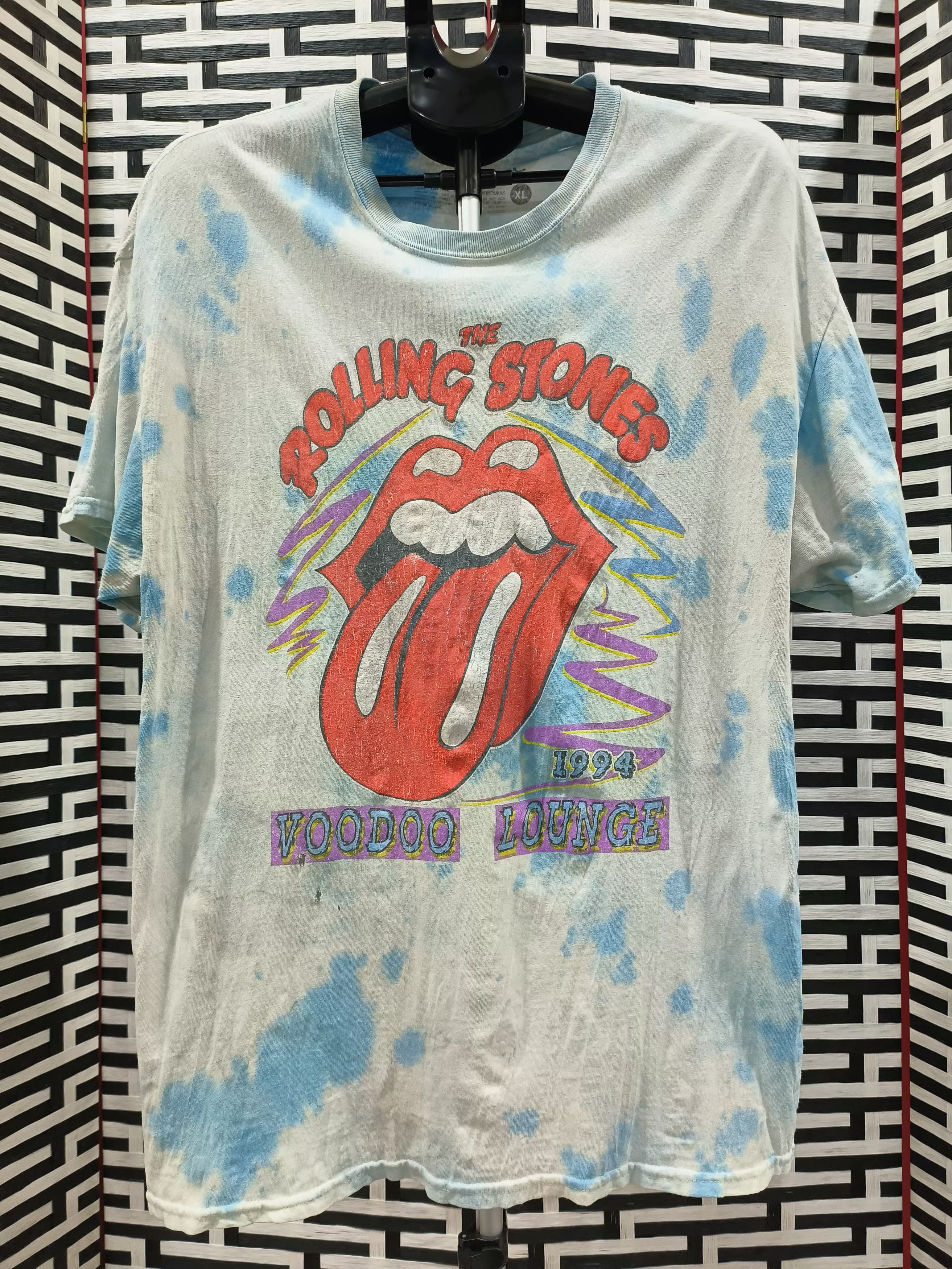 Band Tees × The Rolling Stones Distressed The Rolling Stones 1994 VOODOO LOUNGE Size US XL / EU 56 / 4 - 1 Thumbnail