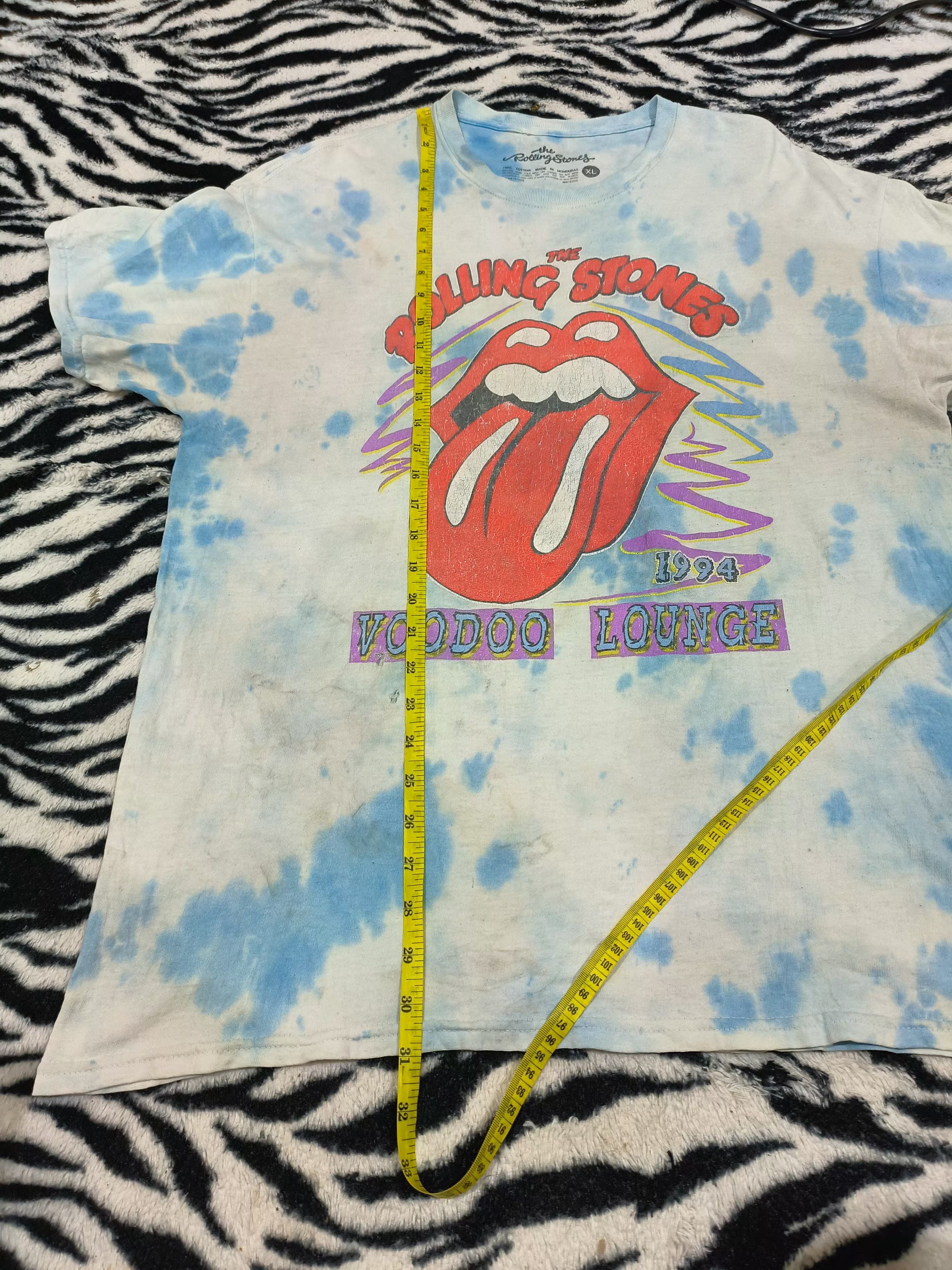 Band Tees × The Rolling Stones Distressed The Rolling Stones 1994 VOODOO LOUNGE Size US XL / EU 56 / 4 - 5 Thumbnail