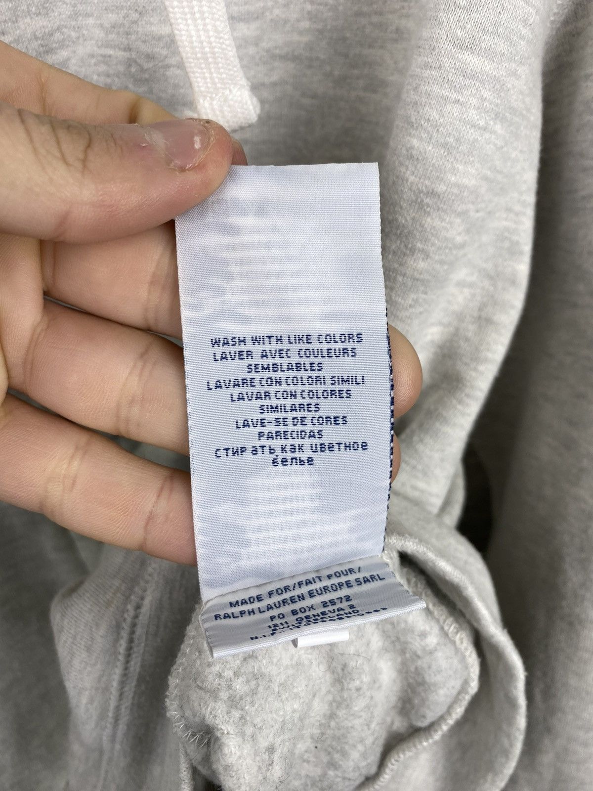 Polo Ralph Lauren Mens Vintage Polo Ralph Lauren Zip Hoodie y2k streetwear Size US L / EU 52-54 / 3 - 10 Thumbnail