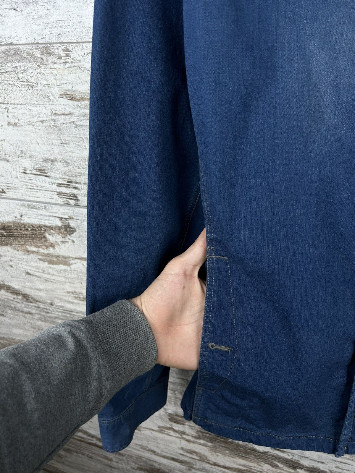 G-Star × Vintage Mens G Star Raw Denim Jacket overshot streetwear y2k Size US L / EU 52-54 / 3 - 5 Thumbnail