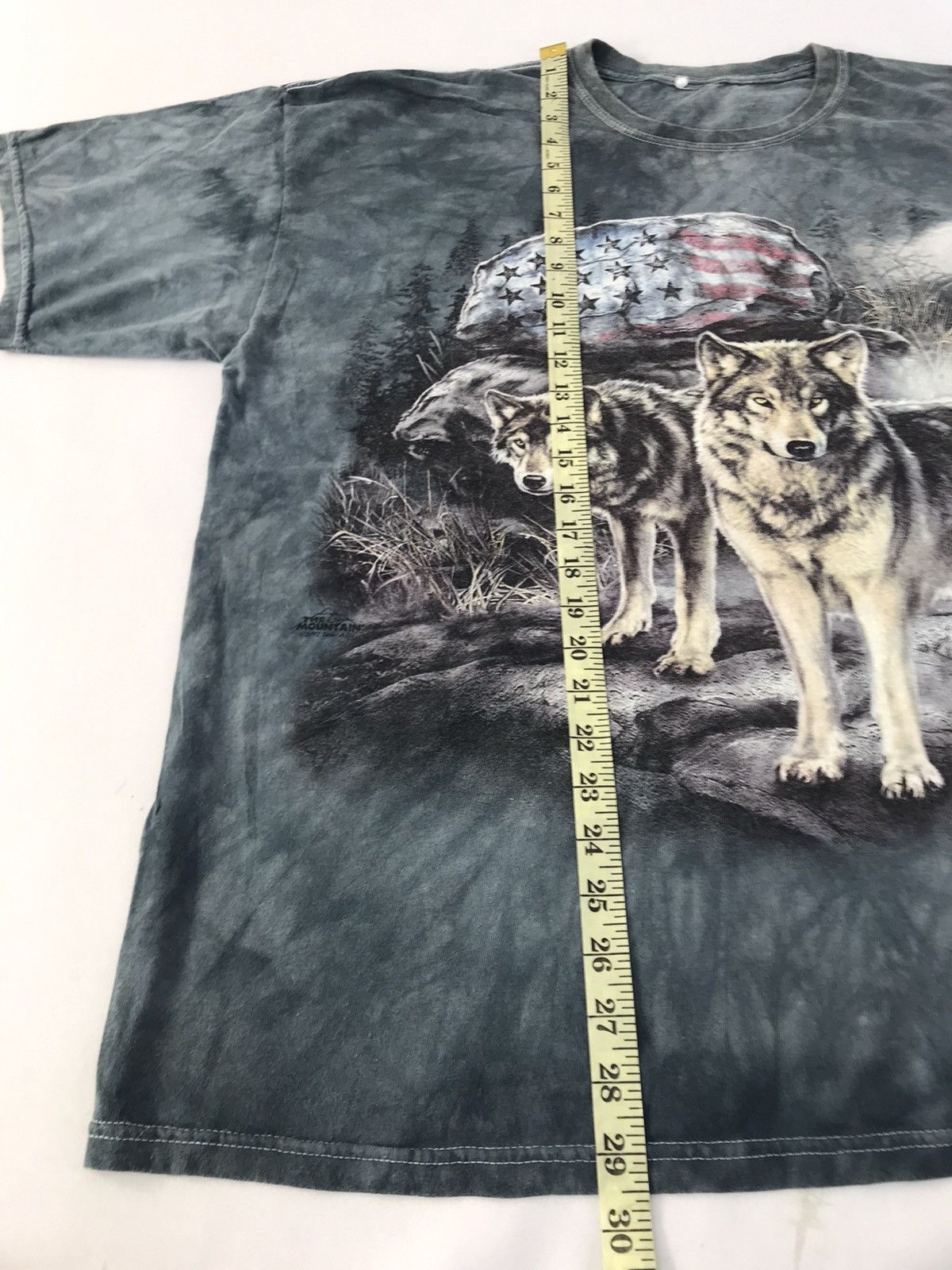 The Mountain The Mountain 2012 Tami Alba Fox American Flag Screen Tie Dye Size US XL / EU 56 / 4 - 7 Thumbnail
