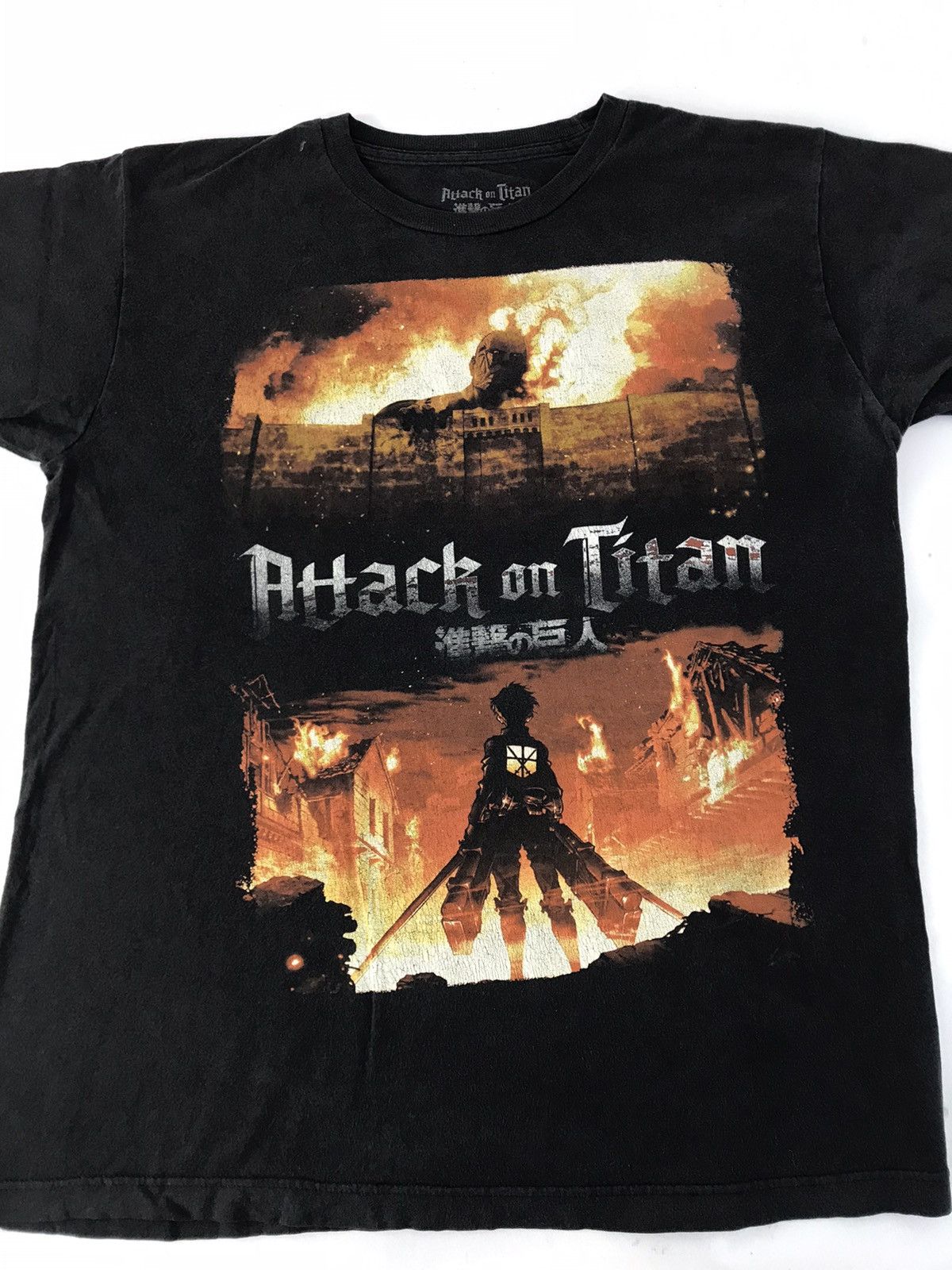 Anime Attack On Titan Kodansha Trough Japanese Anime Manga Tee Size US L / EU 52-54 / 3 - 3 Thumbnail