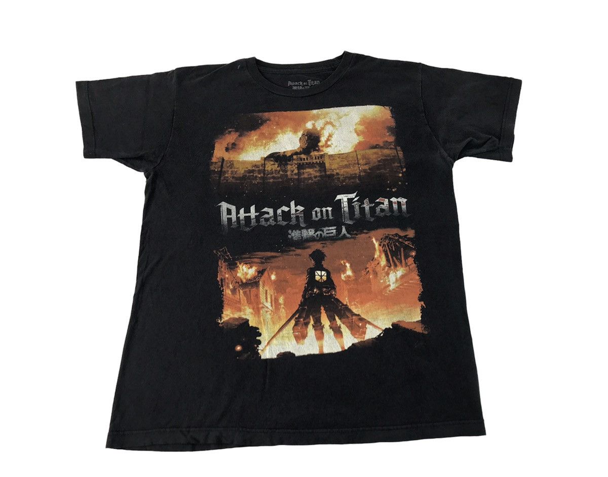 Anime Attack On Titan Kodansha Trough Japanese Anime Manga Tee Size US L / EU 52-54 / 3 - 1 Thumbnail
