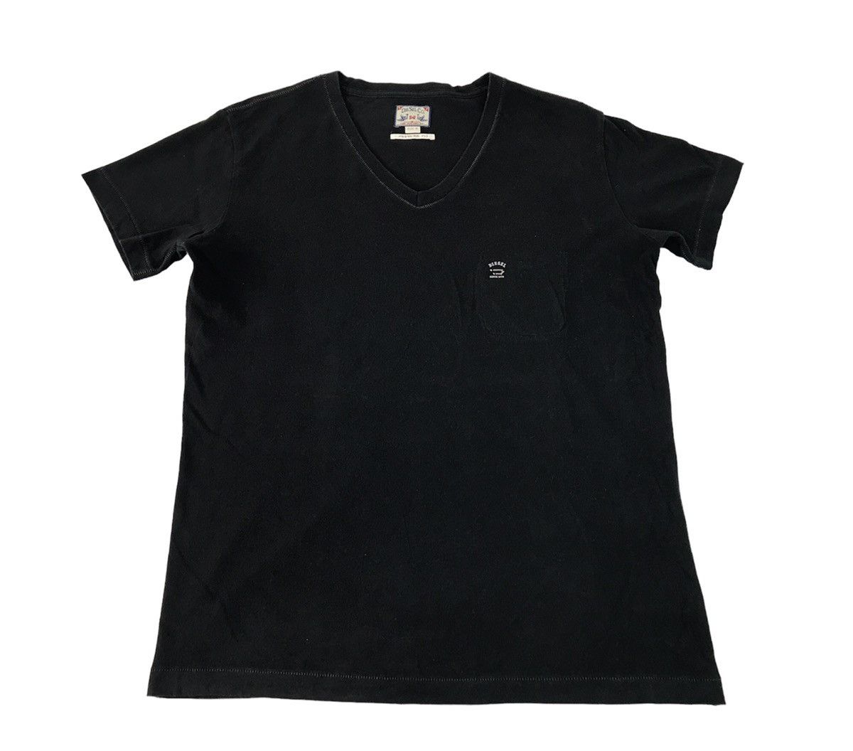 Diesel Diesel Co. V Neck Single Pocket Tee T-shirt Size US M / EU 48-50 / 2 - 1 Thumbnail