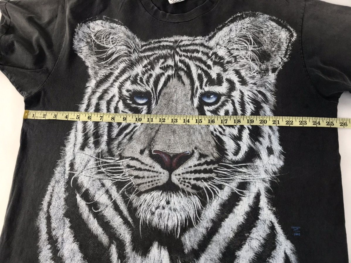 Vintage Trinity Made At The Beach Big Tiger Face Art Tee Size US M / EU 48-50 / 2 - 7 Thumbnail