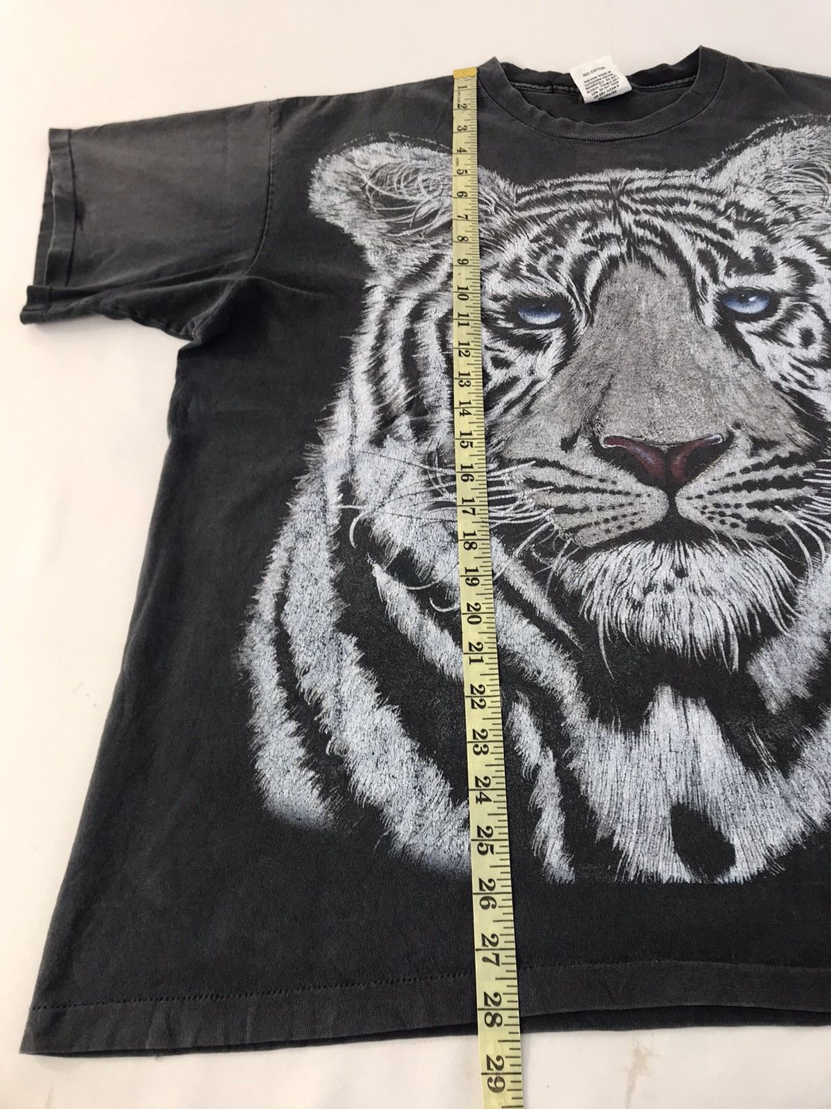 Vintage Trinity Made At The Beach Big Tiger Face Art Tee Size US M / EU 48-50 / 2 - 8 Thumbnail