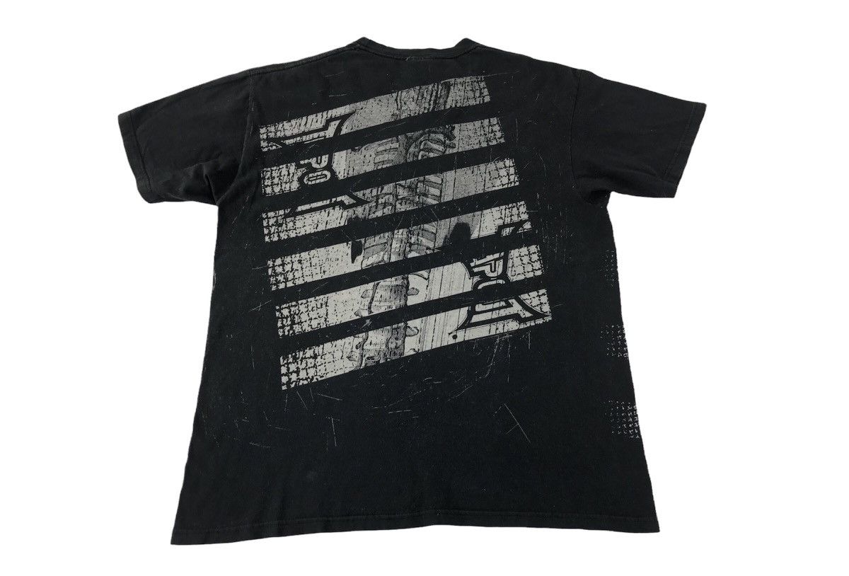 Vintage Tapout Expression Of Combat Rib Bone Gothic Striped Design Size US XL / EU 56 / 4 - 2 Thumbnail