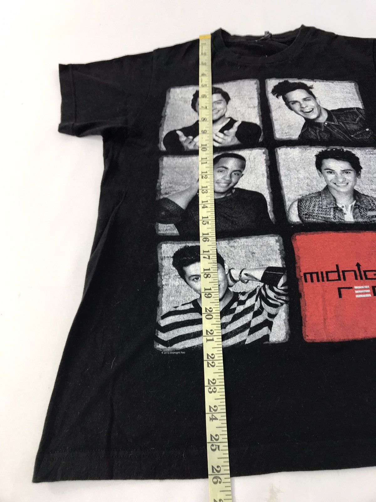 Band Tees Midnight Red American Boy Band Tour Tee 2013 Tee Size US S / EU 44-46 / 1 - 10 Thumbnail