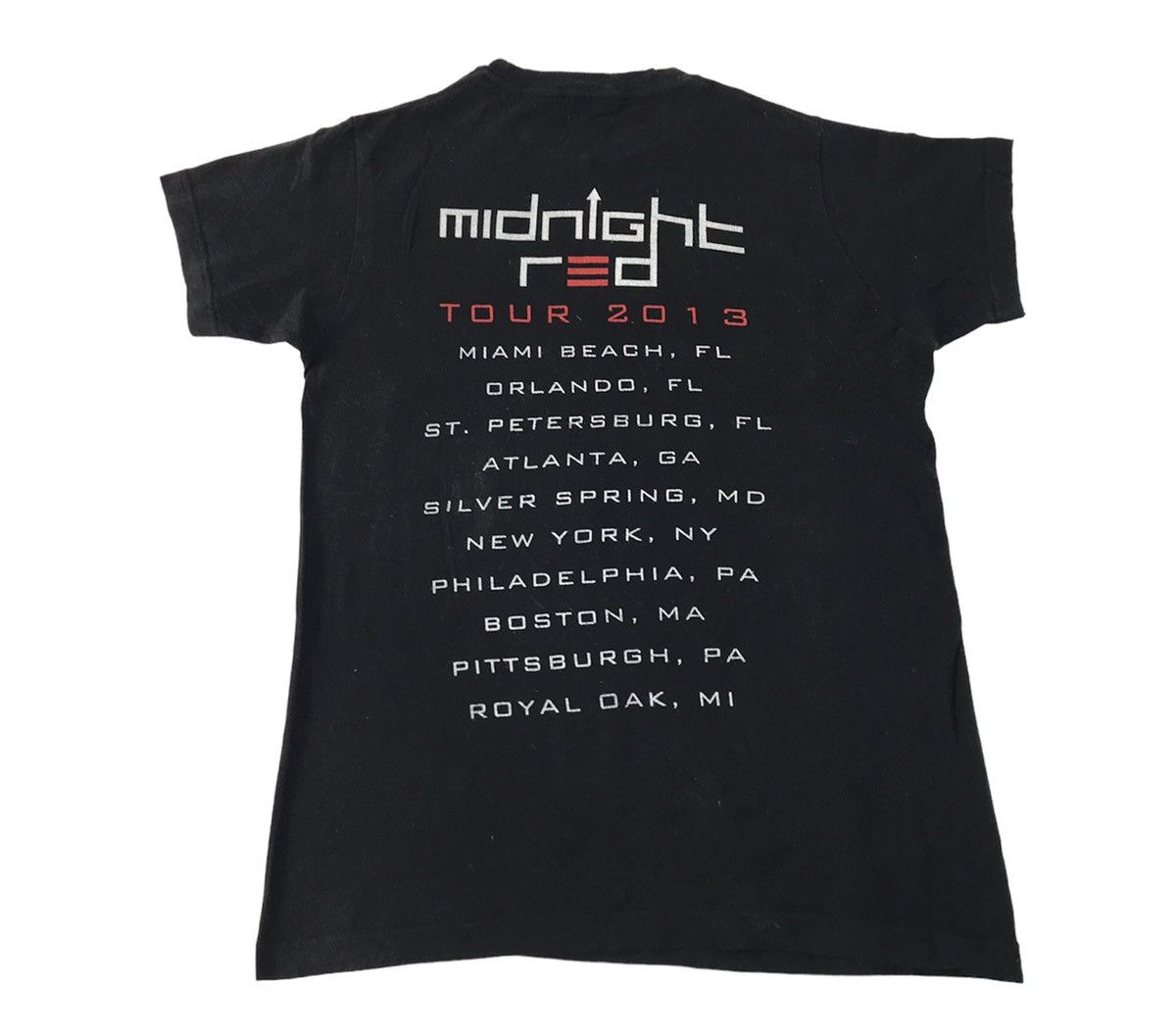 Band Tees Midnight Red American Boy Band Tour Tee 2013 Tee Size US S / EU 44-46 / 1 - 2 Thumbnail