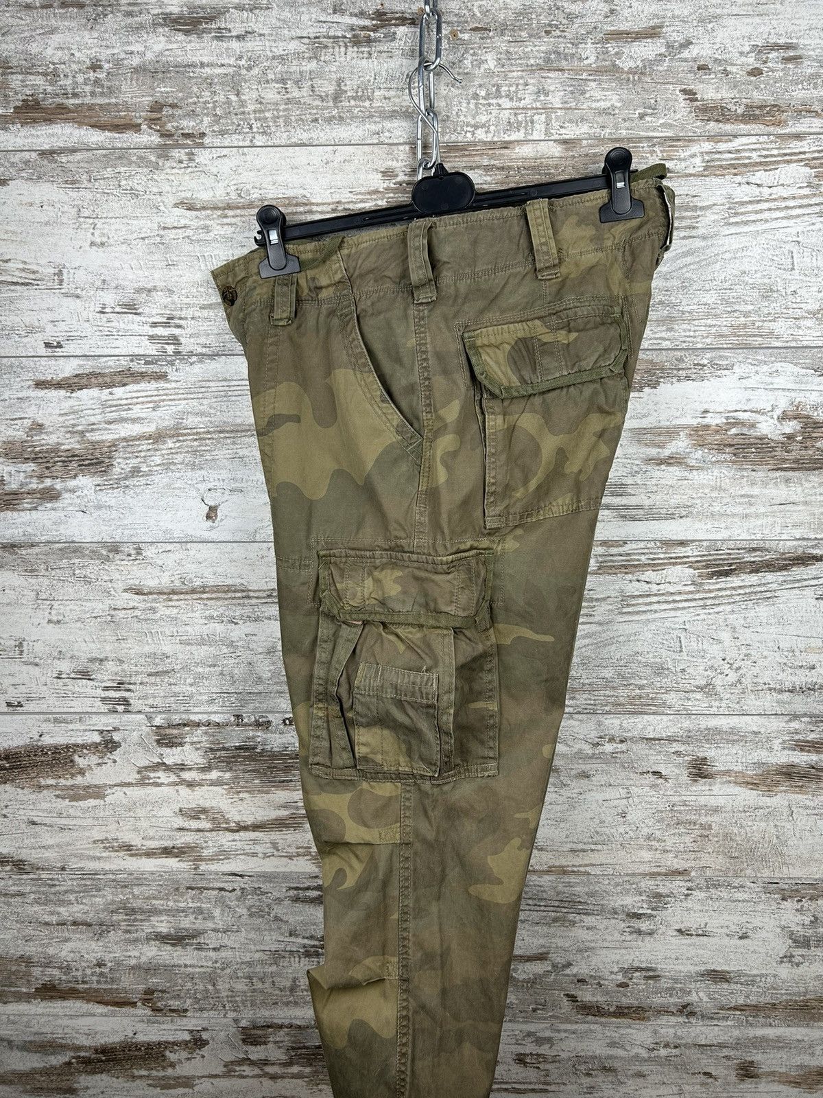 Japanese Brand × Vintage Mens Vintage Surplus Cargo Pants Japanese y2k streetwear Size US 32 / EU 48 - 18 Thumbnail