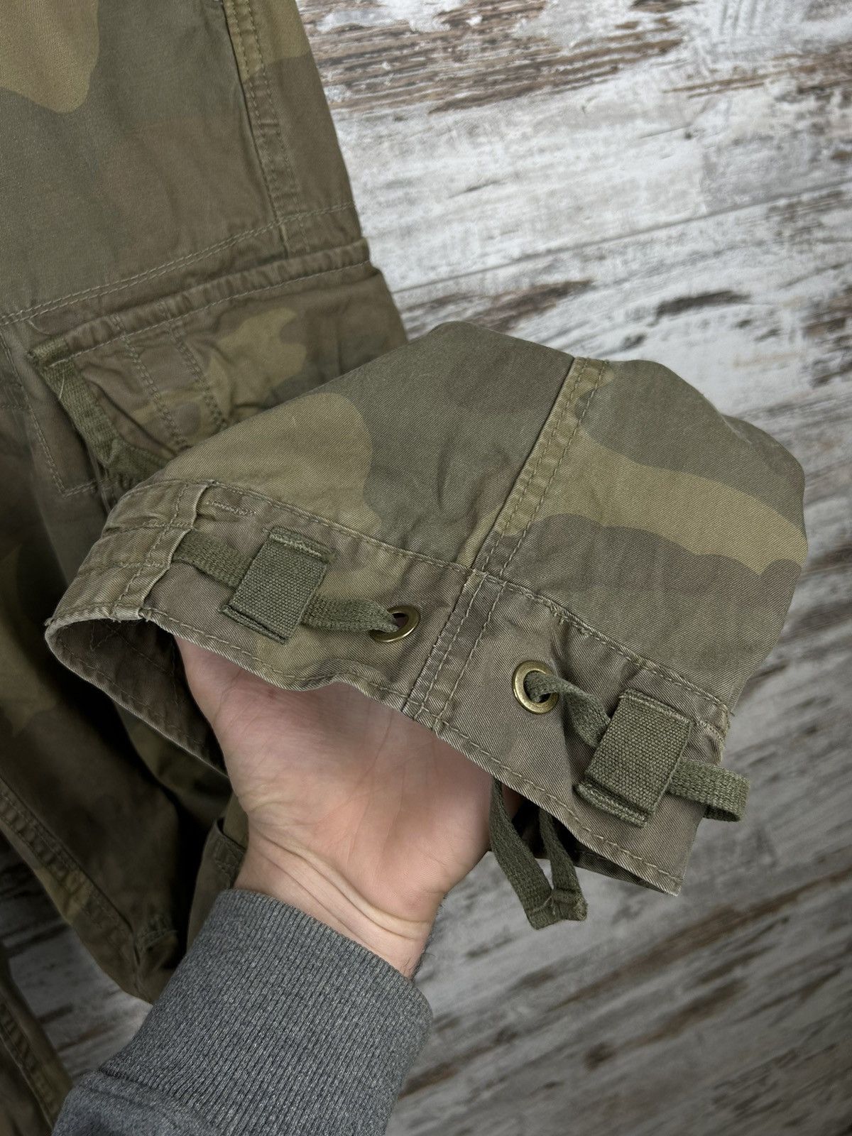 Japanese Brand × Vintage Mens Vintage Surplus Cargo Pants Japanese y2k streetwear Size US 32 / EU 48 - 8 Thumbnail