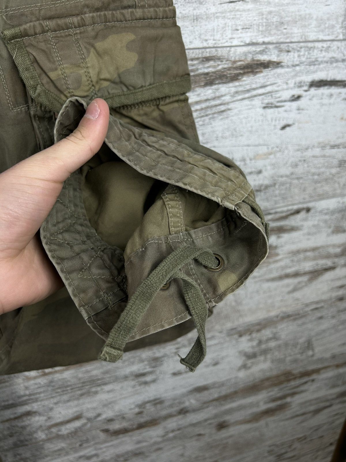 Japanese Brand × Vintage Mens Vintage Surplus Cargo Pants Japanese y2k streetwear Size US 32 / EU 48 - 9 Thumbnail