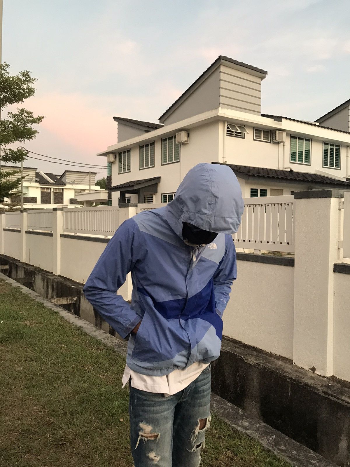 The North Face RARE ‼️The North Face HyVent Jacket Tri-Color Size US L / EU 52-54 / 3 - 5 Thumbnail