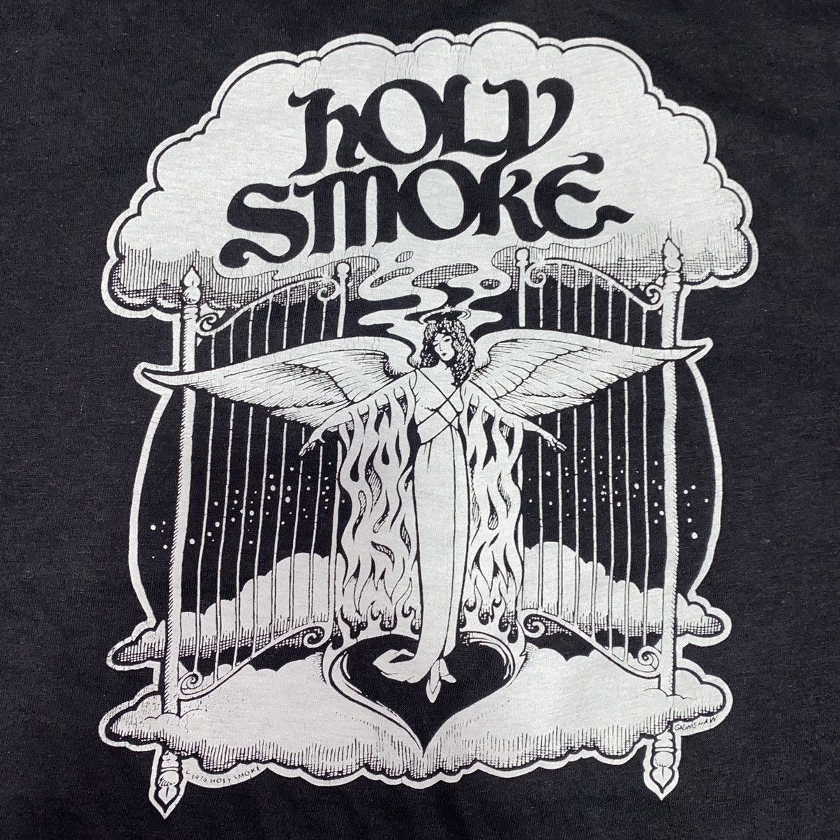 Band Tees VINTAGE 70S HOLY SMOKE BAND TEE Size US M / EU 48-50 / 2 - 3 Thumbnail