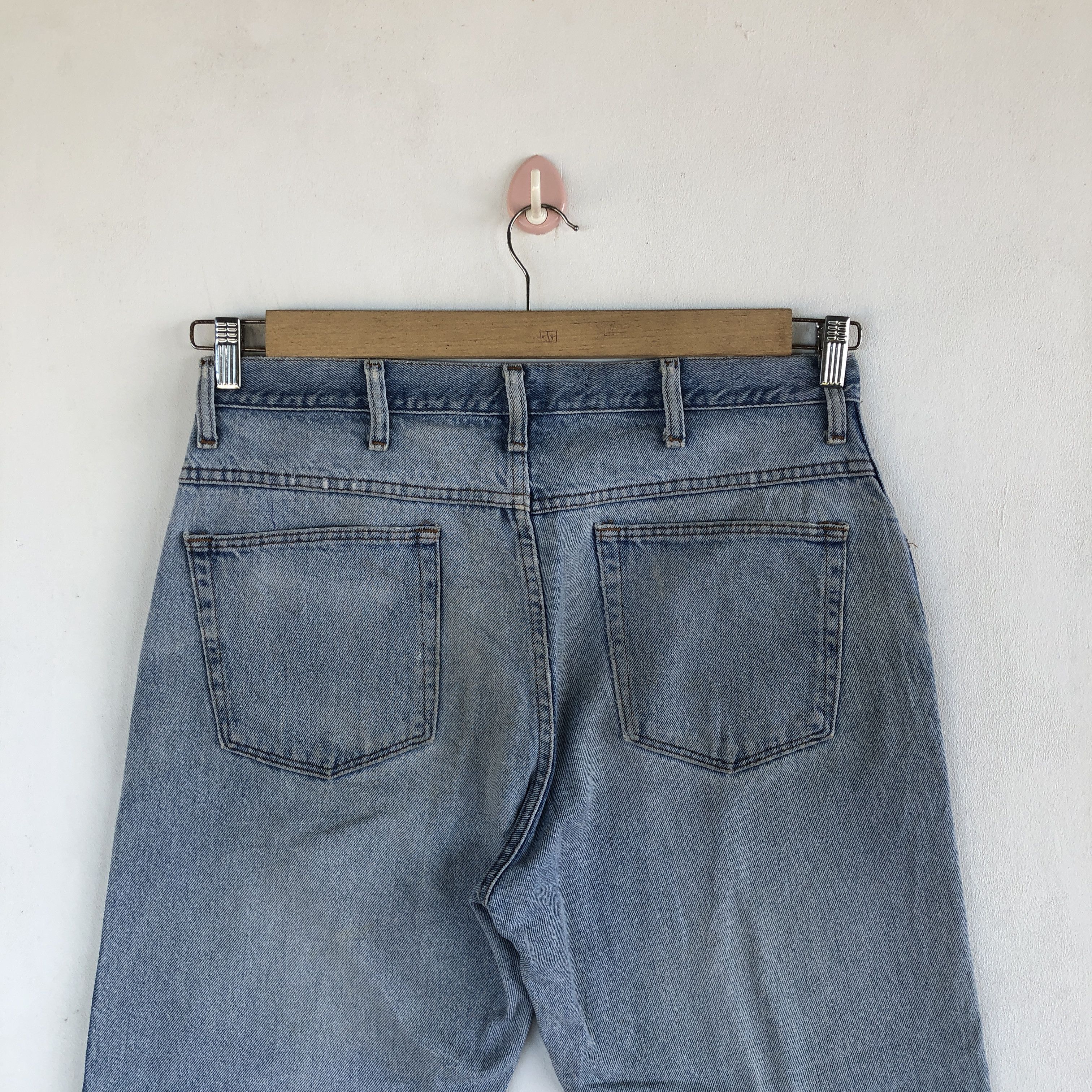 Japanese Brand Vintage Gold Legendary Sun Faded Jeans Light Wash Denim Size US 34 / EU 50 - 4 Thumbnail