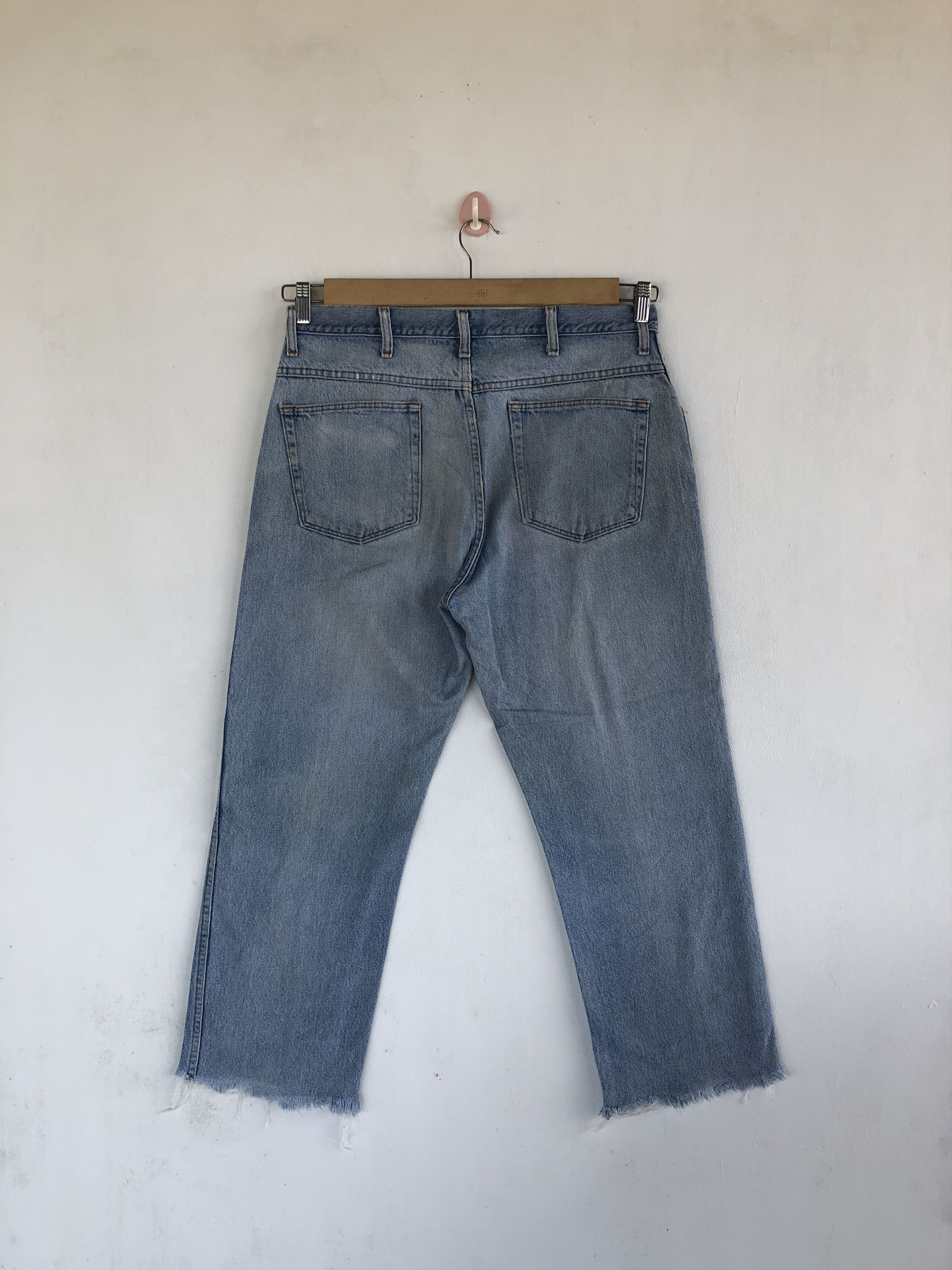 Japanese Brand Vintage Gold Legendary Sun Faded Jeans Light Wash Denim Size US 34 / EU 50 - 2 Thumbnail
