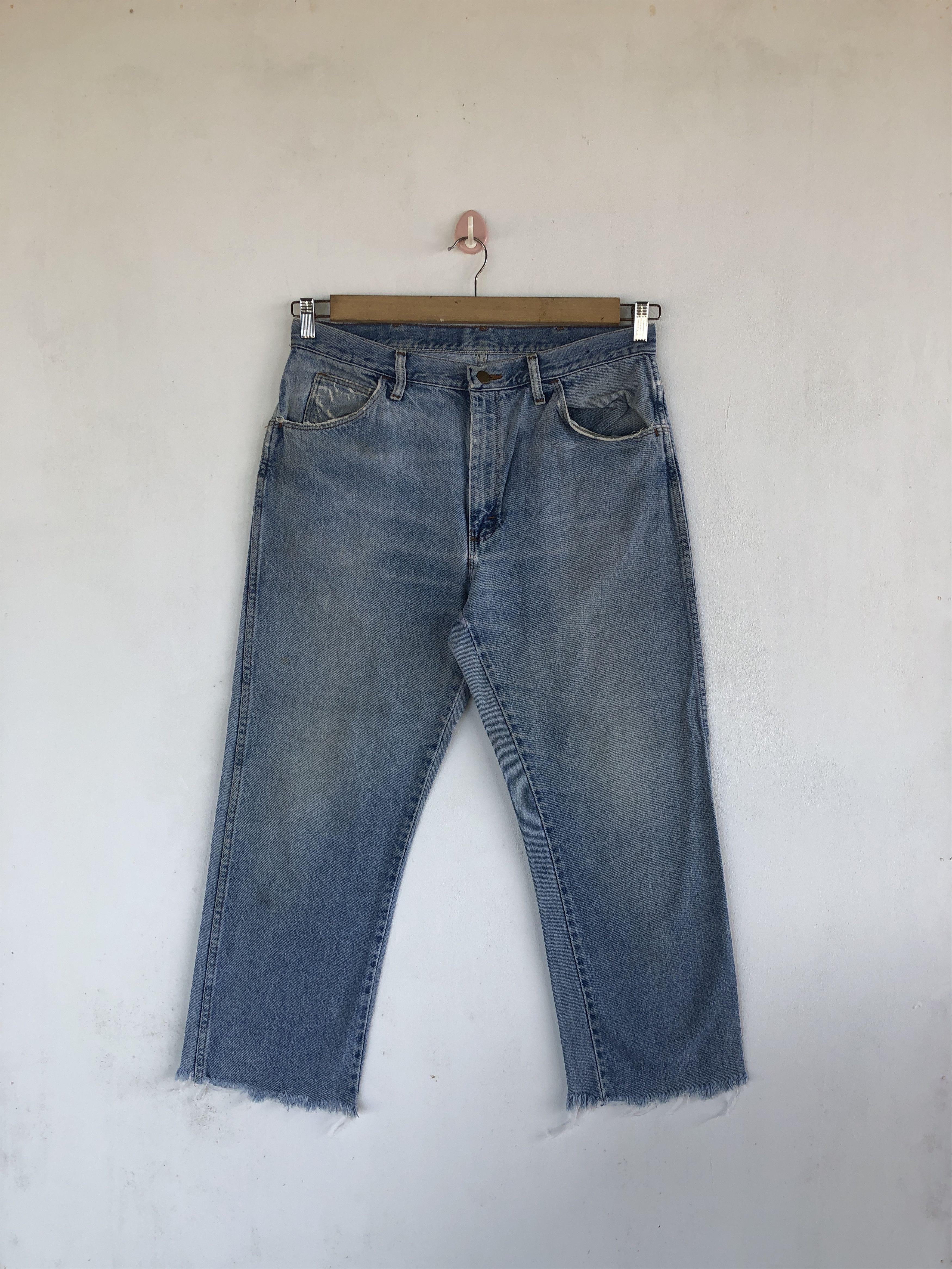 Japanese Brand Vintage Gold Legendary Sun Faded Jeans Light Wash Denim Size US 34 / EU 50 - 1 Thumbnail