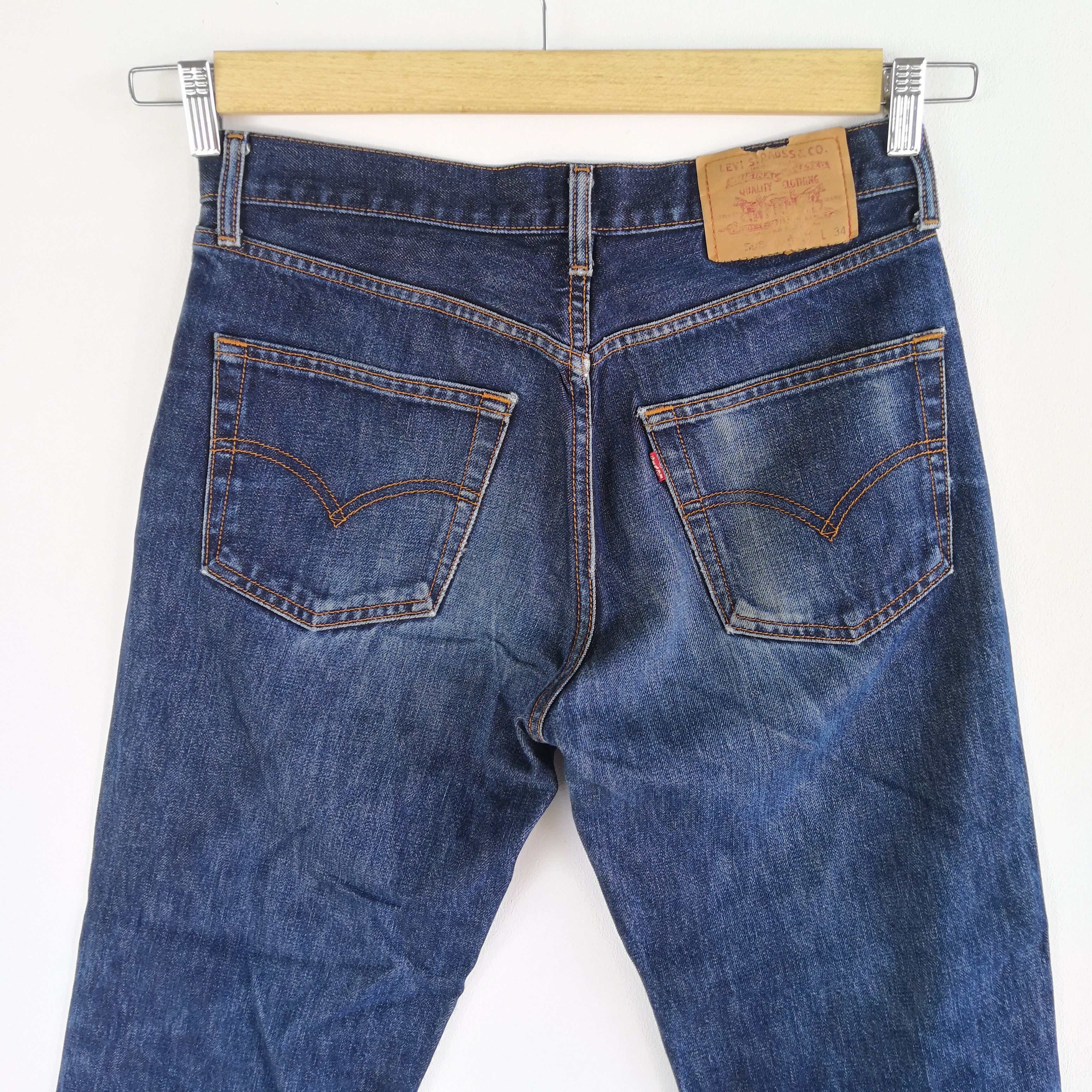 Levi's Vintage Levi's Distressed Jeans Levis Faded Denim Size US 30 / EU 46 - 6 Thumbnail