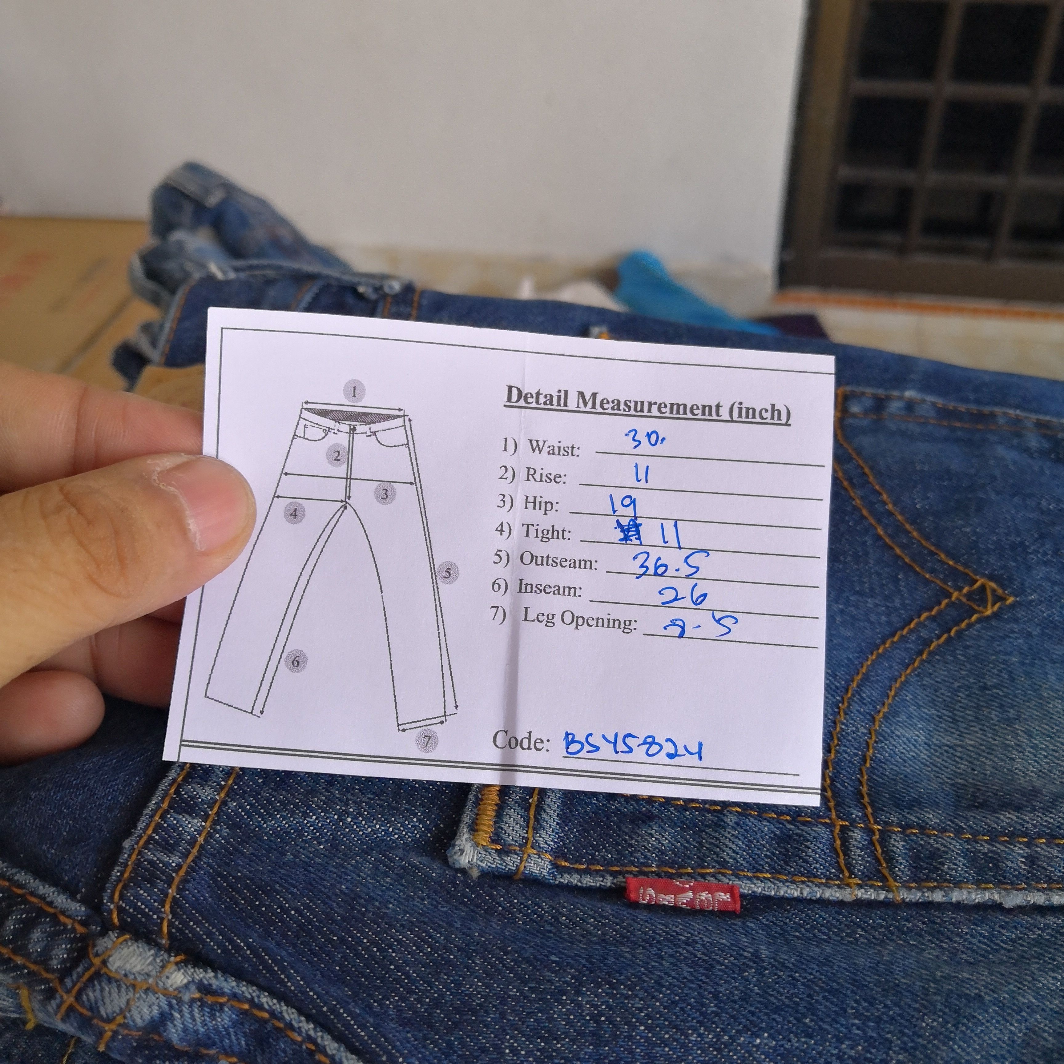 Levi's Vintage Levi's Distressed Jeans Levis Faded Denim Size US 30 / EU 46 - 13 Thumbnail