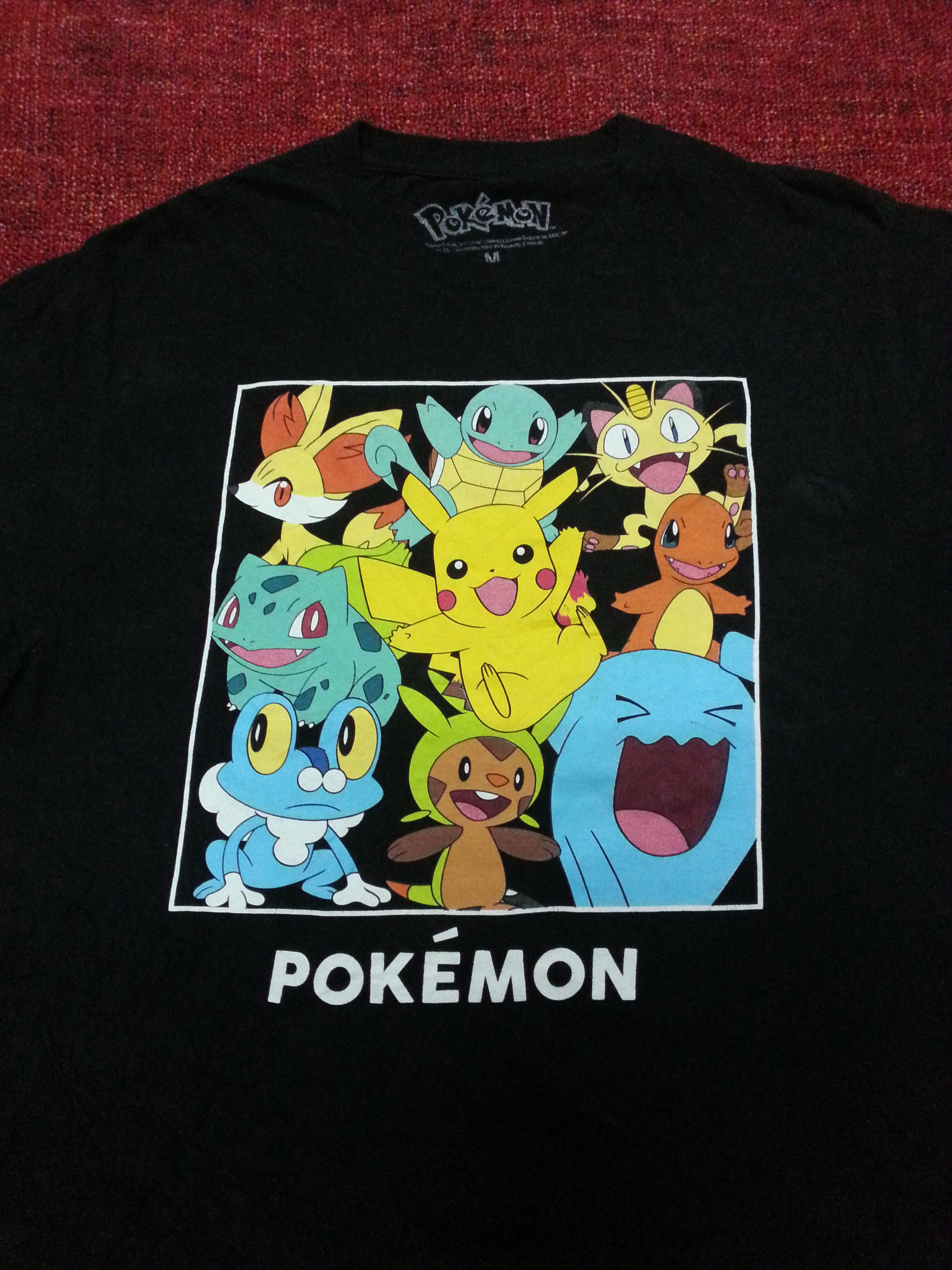 Cartoon Network × Nintendo × Pokemon Rare anime Pokemon tee Yu Gi Oh Bakugan Size US M / EU 48-50 / 2 - 1 Thumbnail