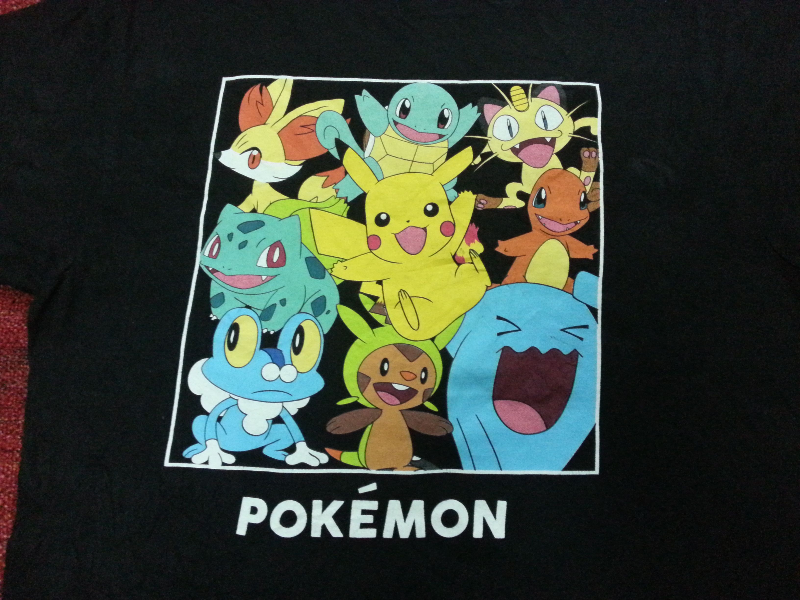 Cartoon Network × Nintendo × Pokemon Rare anime Pokemon tee Yu Gi Oh Bakugan Size US M / EU 48-50 / 2 - 2 Thumbnail