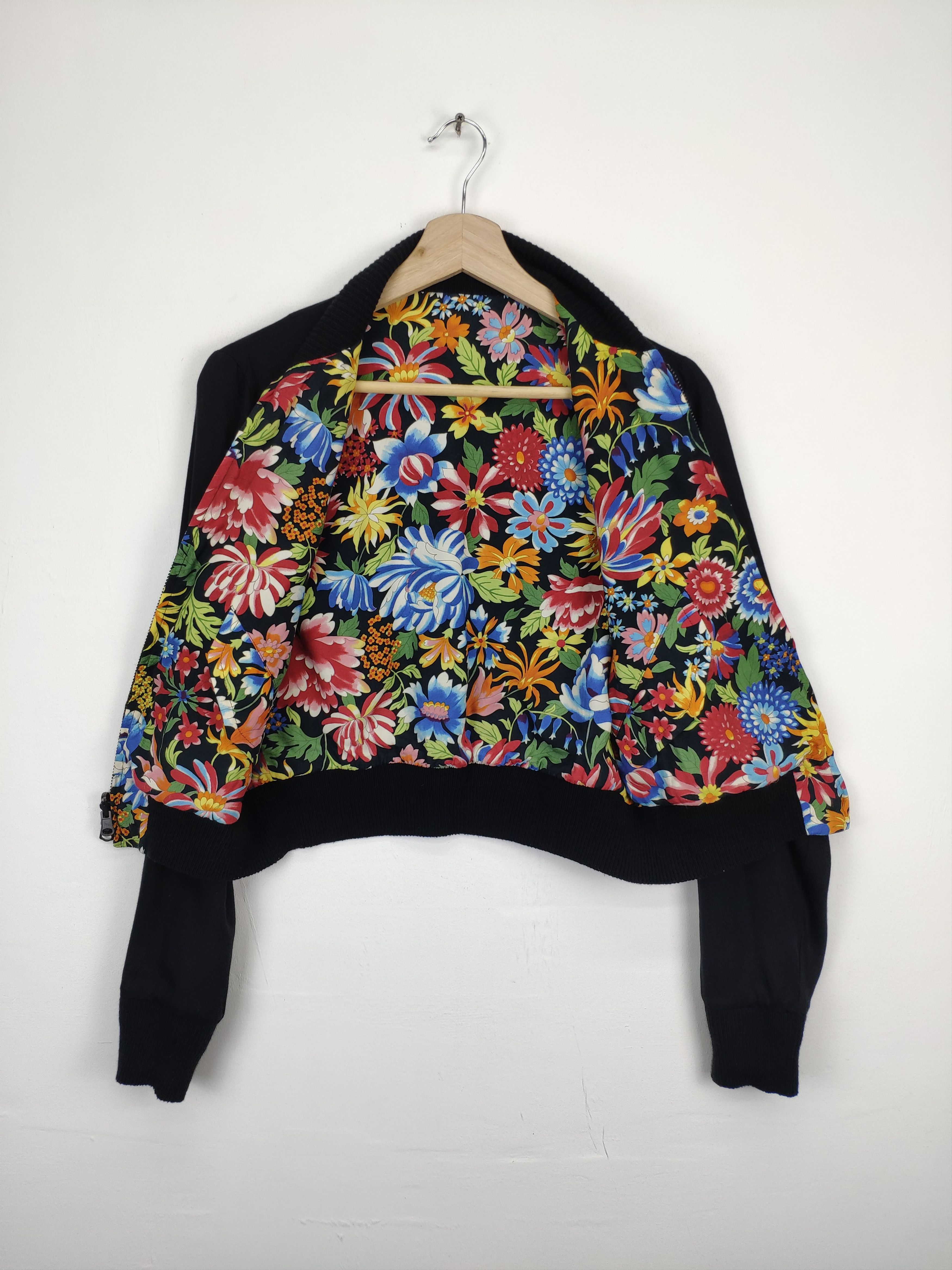 Y's × Yohji Yamamoto Yohji Yamamoto Jacket Floral Reversible Bomber Jacket Size US M / EU 48-50 / 2 - 9 Thumbnail