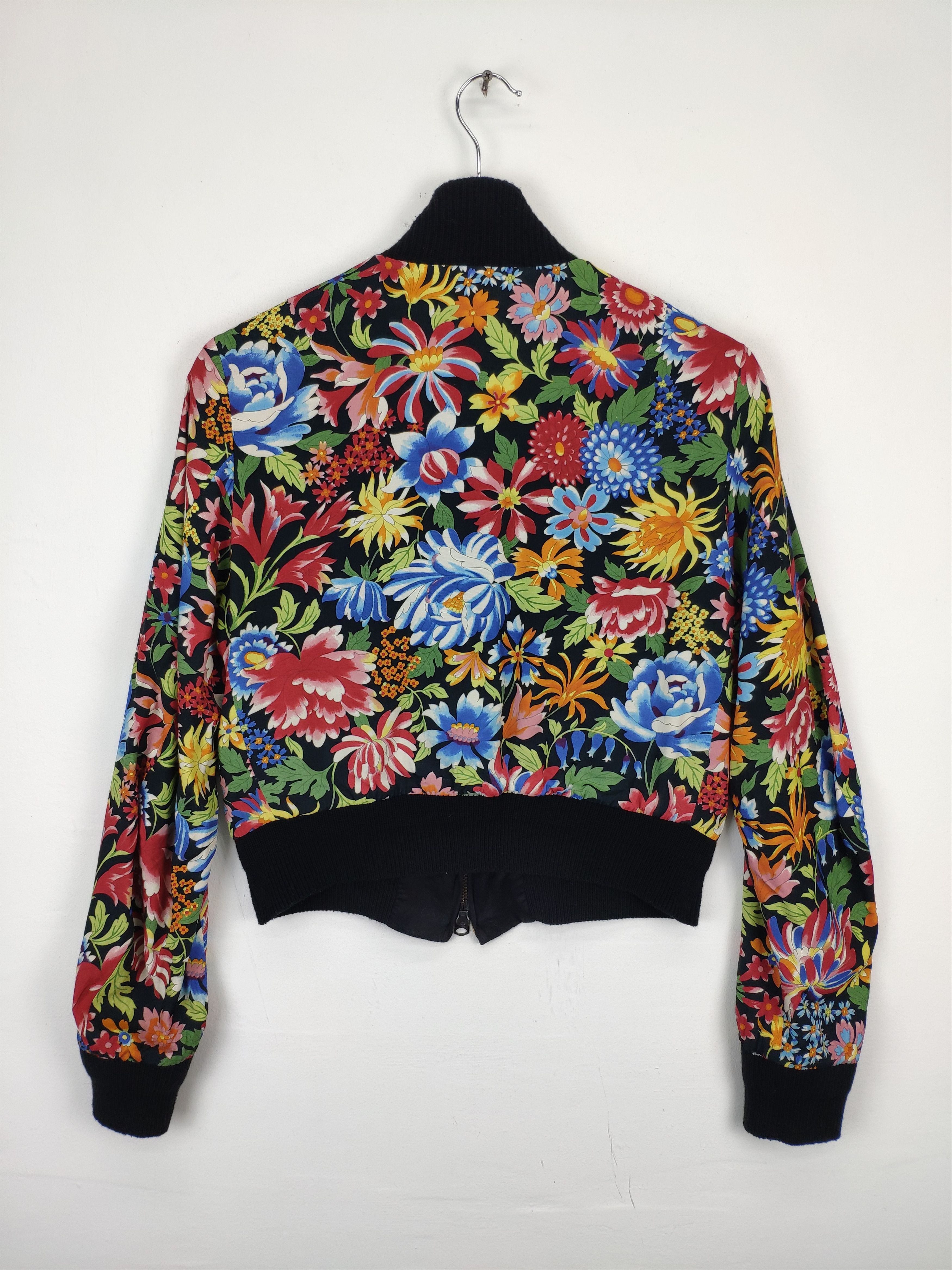 Y's × Yohji Yamamoto Yohji Yamamoto Jacket Floral Reversible Bomber Jacket Size US M / EU 48-50 / 2 - 14 Thumbnail