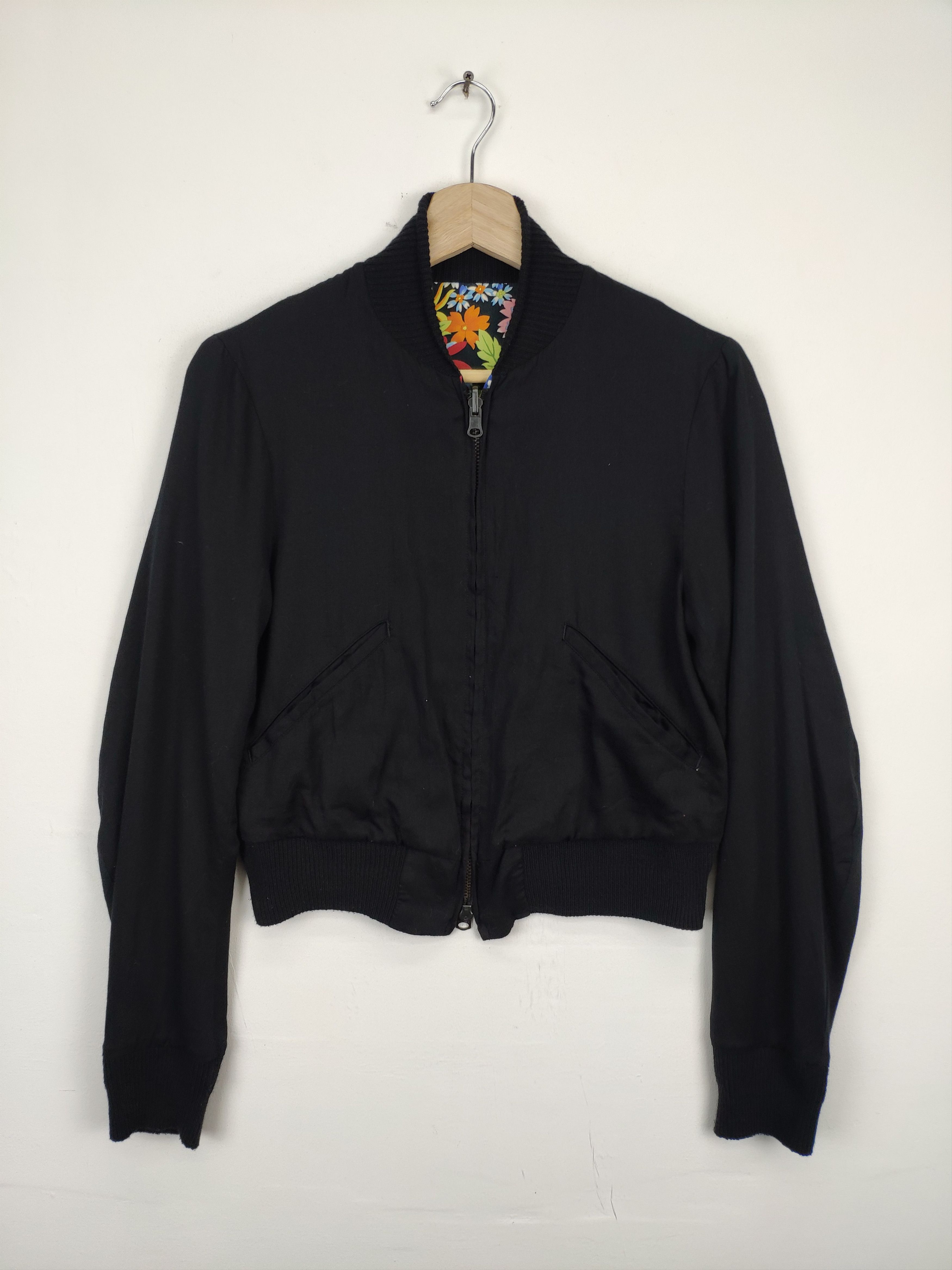 Y's × Yohji Yamamoto Yohji Yamamoto Jacket Floral Reversible Bomber Jacket Size US M / EU 48-50 / 2 - 10 Thumbnail