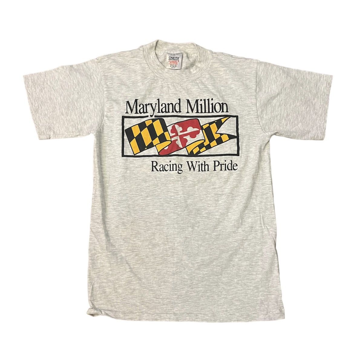 Vintage Vintage Maryland Million Racing Tee Size US M / EU 48-50 / 2 - 1 Thumbnail