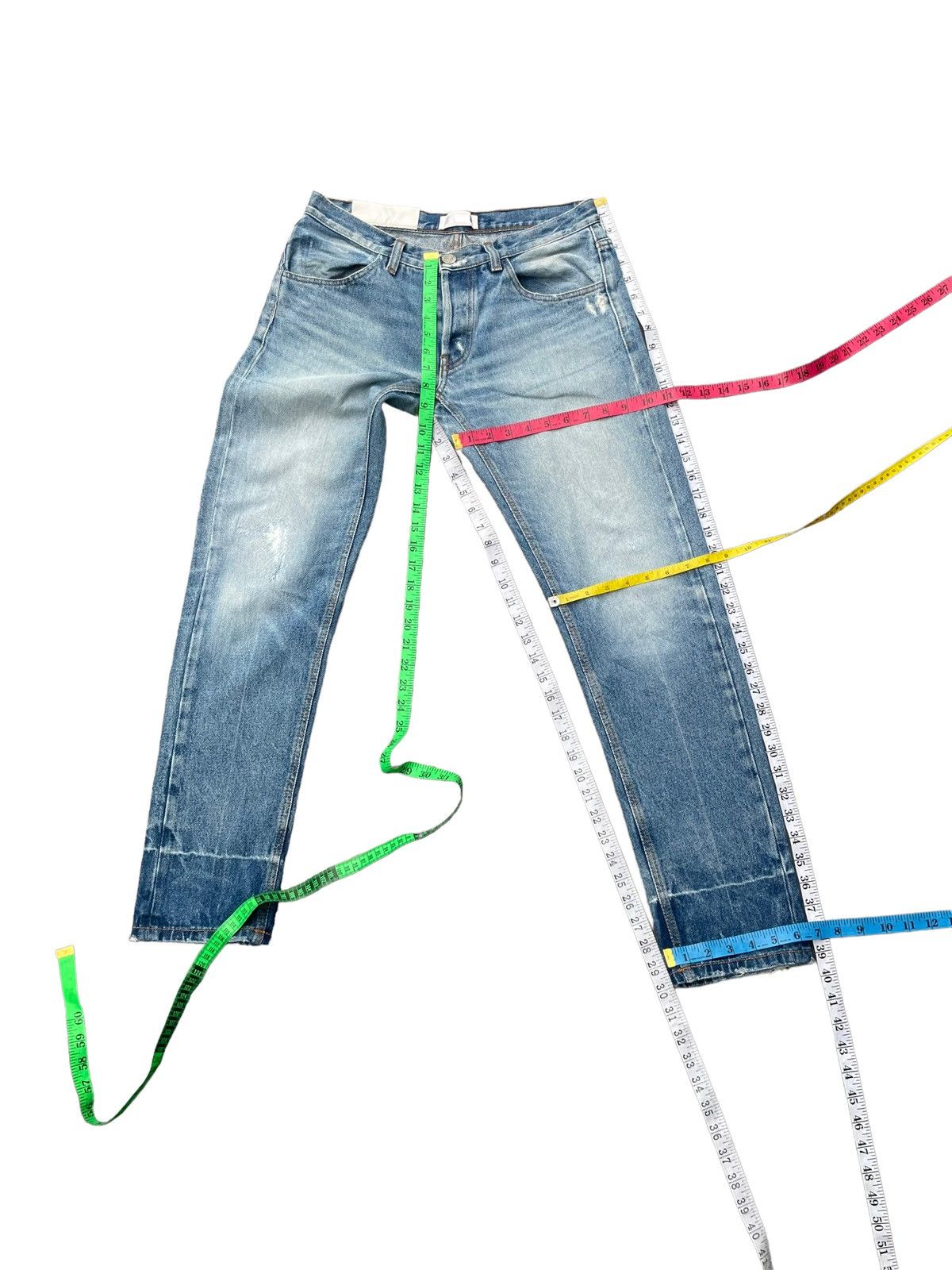 Other Premium Mood Denim Superior Distresed Denim Size US 33 - 21 Thumbnail