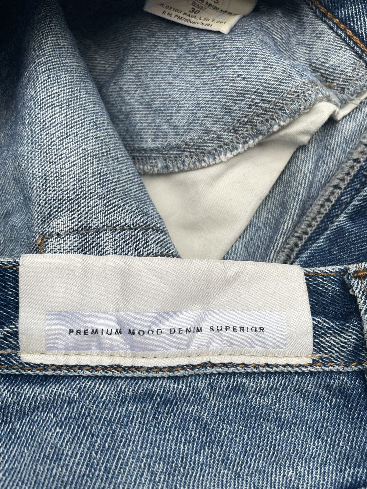 Other Premium Mood Denim Superior Distresed Denim Size US 33 - 11 Thumbnail