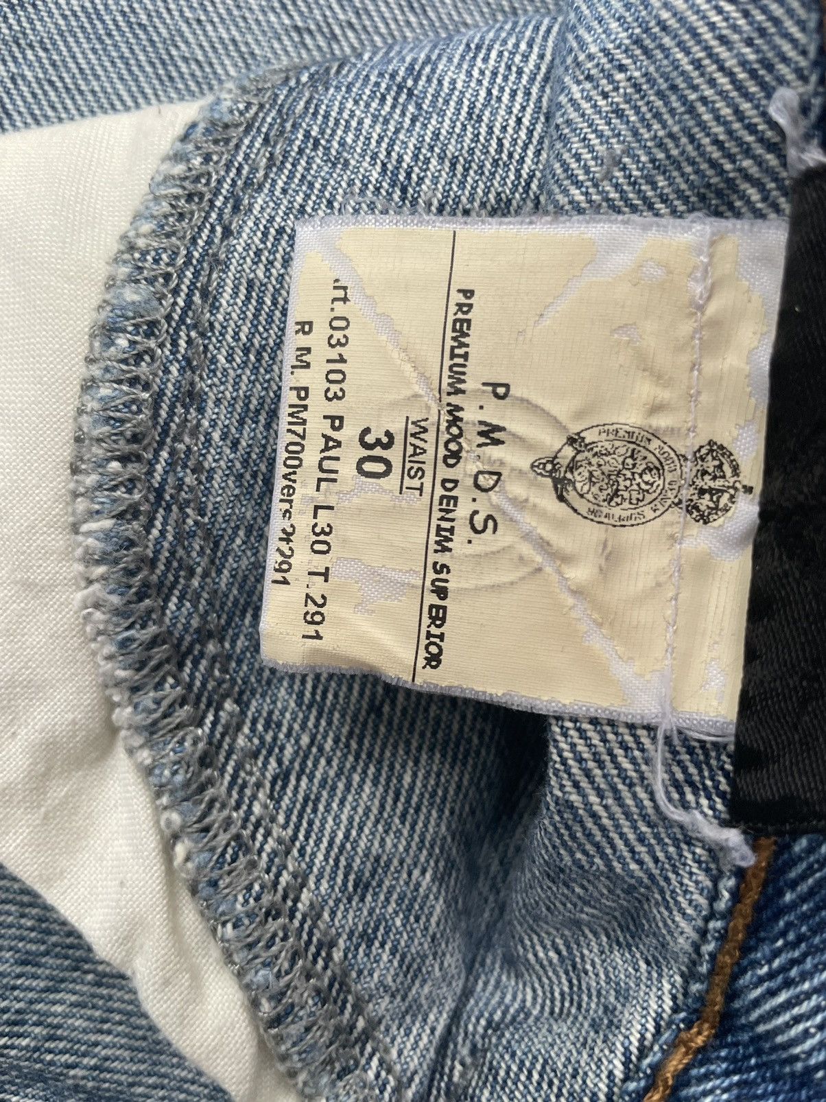 Other Premium Mood Denim Superior Distresed Denim Size US 33 - 15 Thumbnail