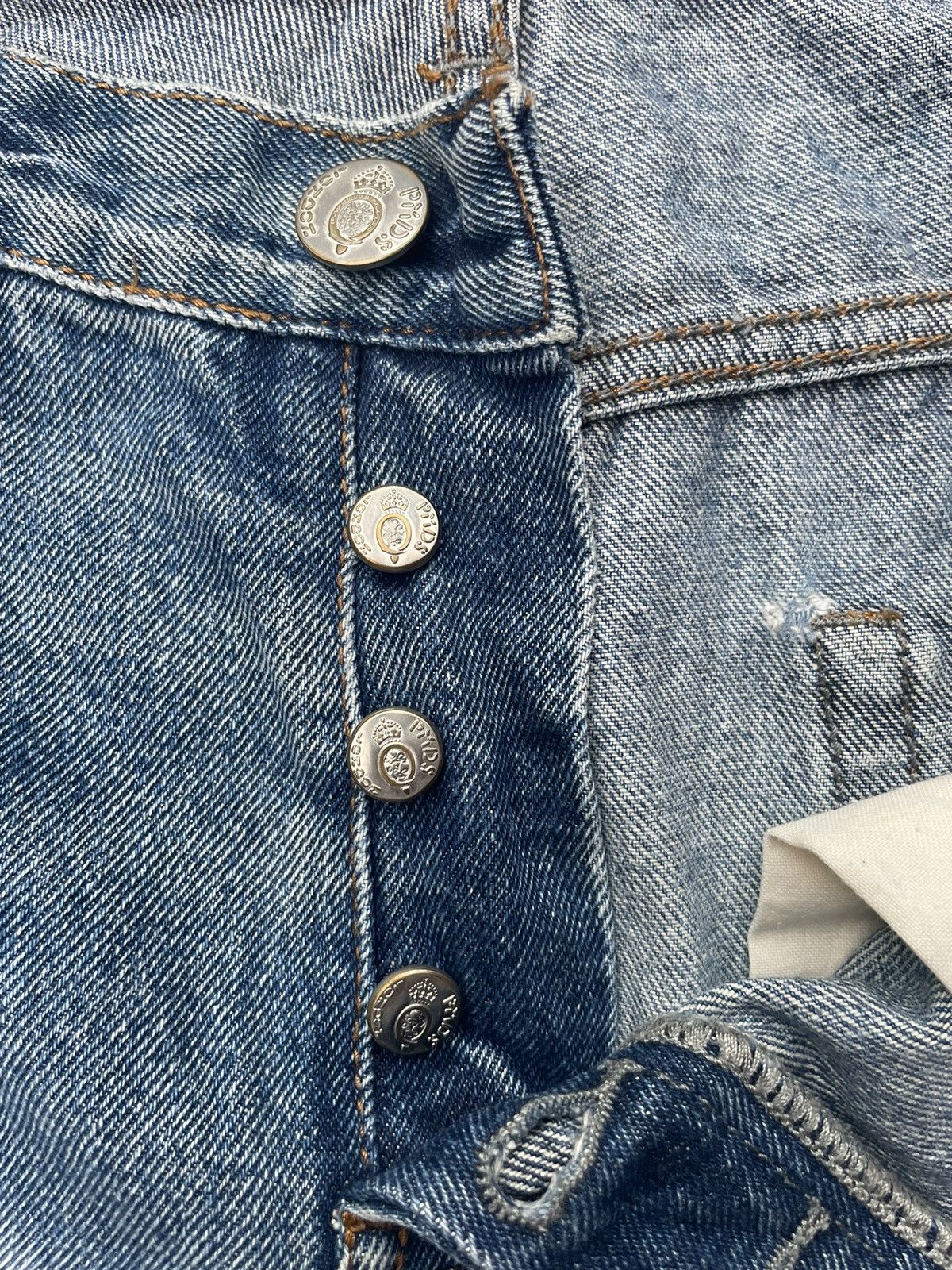 Other Premium Mood Denim Superior Distresed Denim Size US 33 - 19 Thumbnail