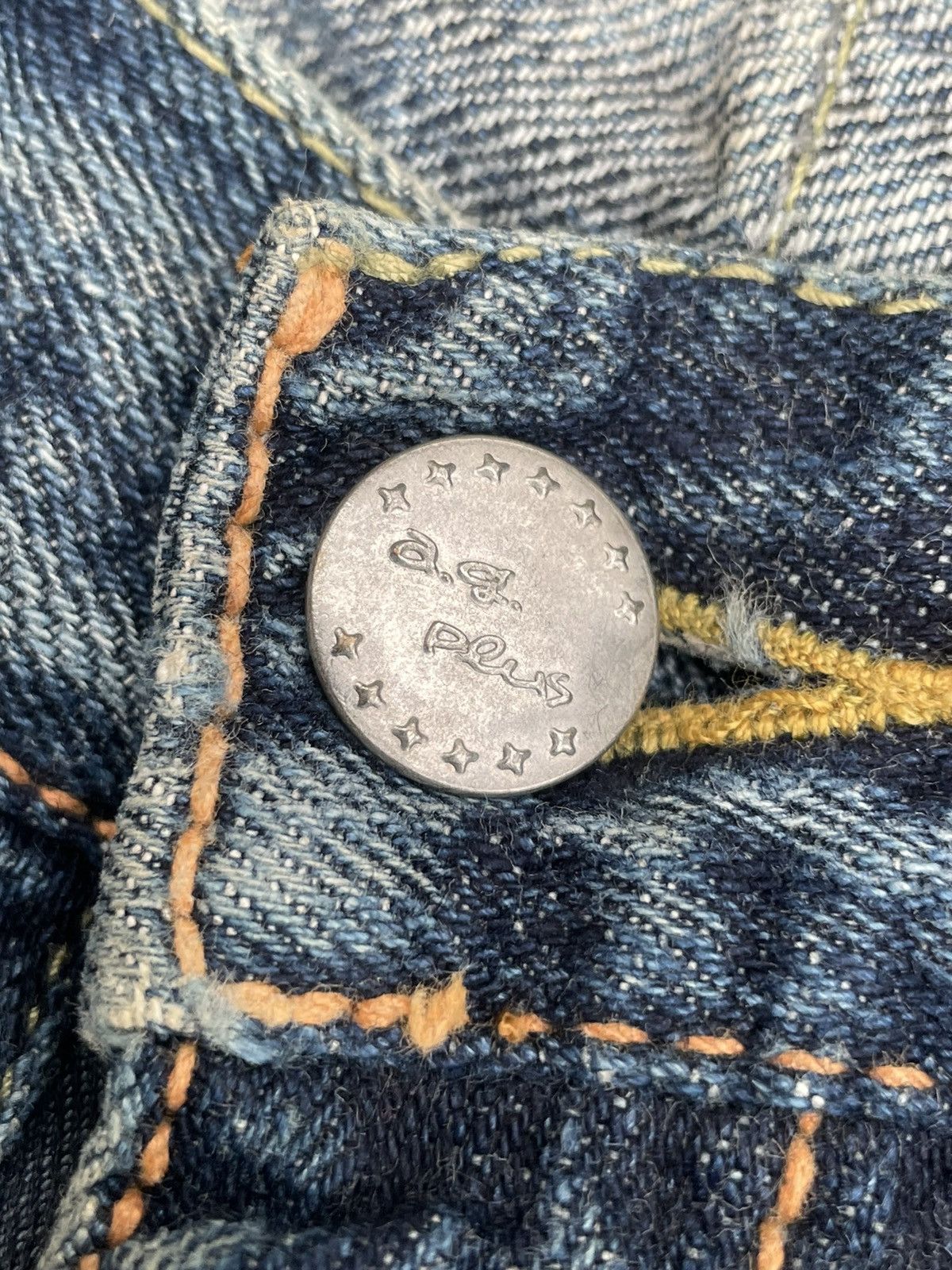 Japanese Brand AG Plus Custom Denim Size US 33 - 20 Thumbnail