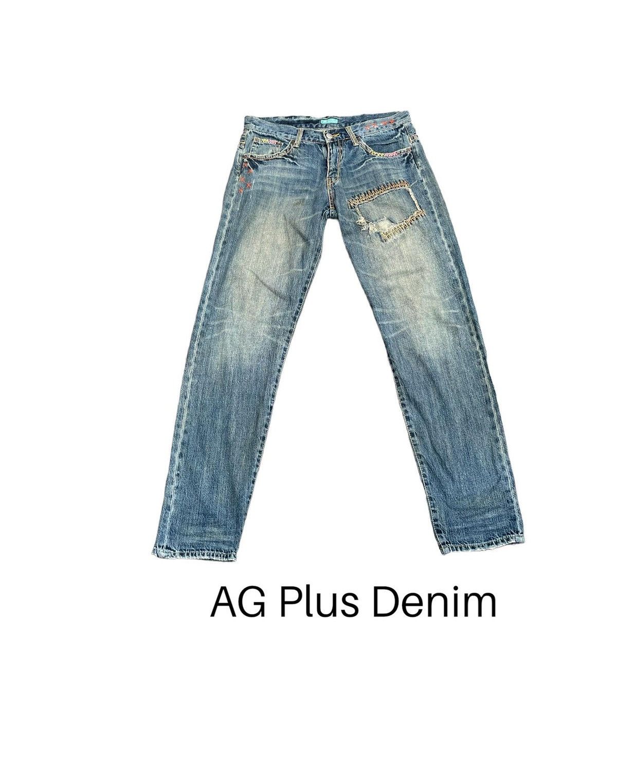 Japanese Brand AG Plus Custom Denim Size US 33 - 1 Thumbnail