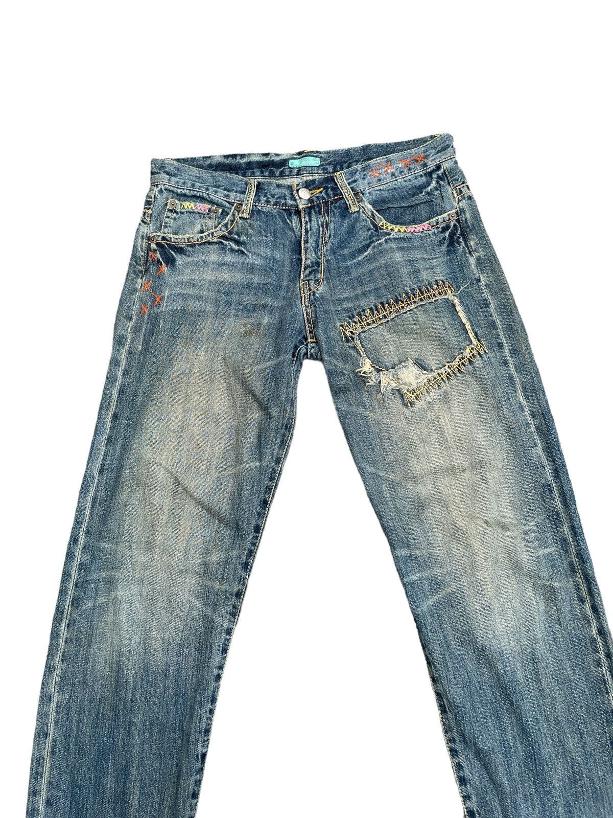 Japanese Brand AG Plus Custom Denim Size US 33 - 4 Thumbnail