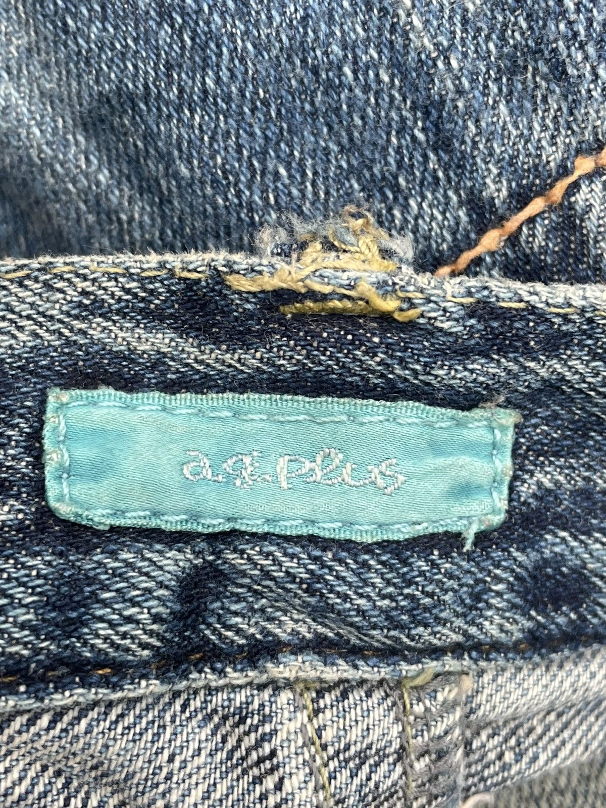 Japanese Brand AG Plus Custom Denim Size US 33 - 16 Thumbnail