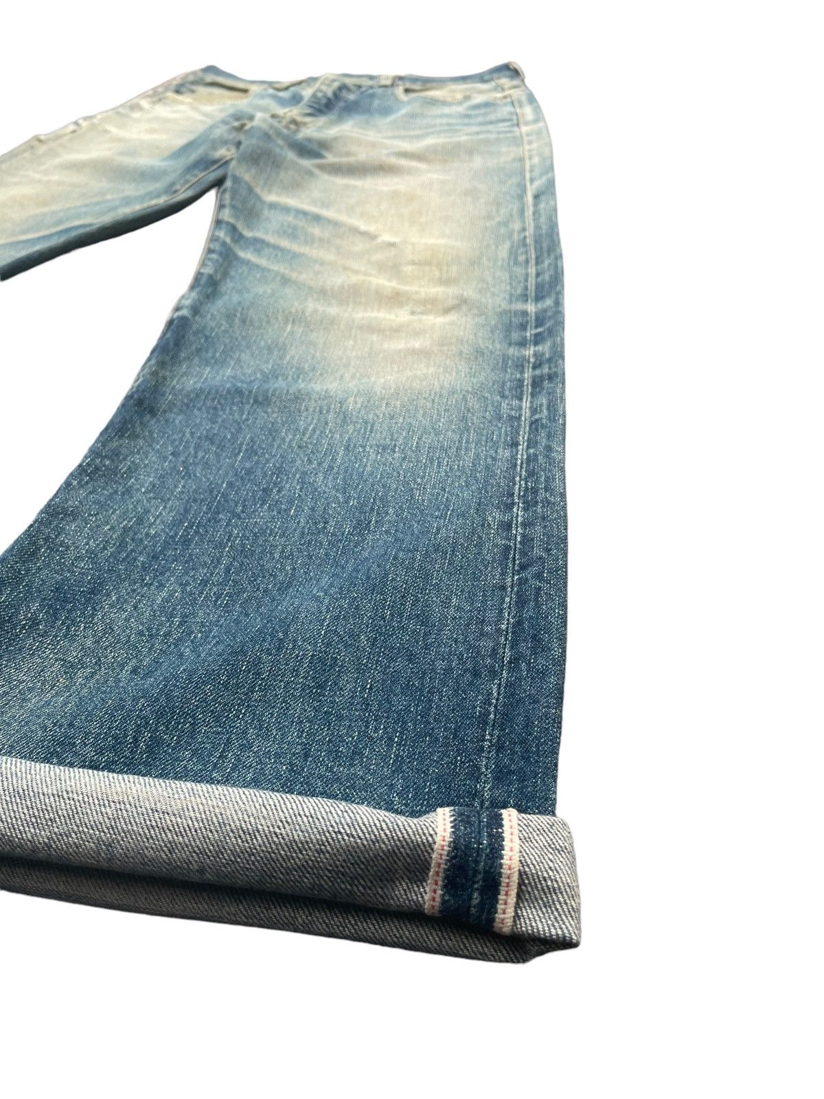 Japanese Brand × Vintage Vintage Canton Selvedge Distresed Denim Size US 31 - 3 Thumbnail