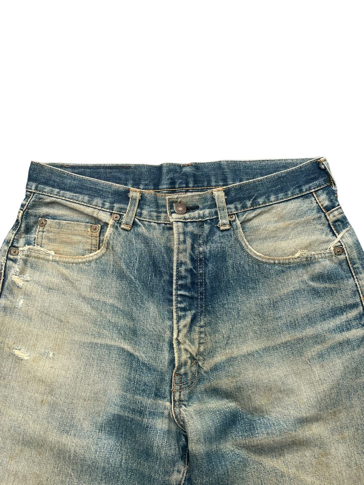 Japanese Brand × Vintage Vintage Canton Selvedge Distresed Denim Size US 31 - 8 Thumbnail
