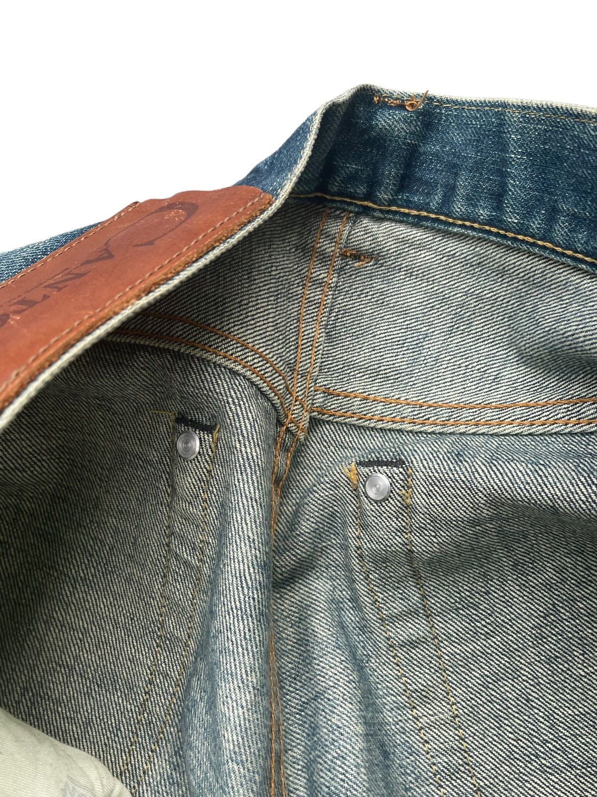Japanese Brand × Vintage Vintage Canton Selvedge Distresed Denim Size US 31 - 9 Thumbnail