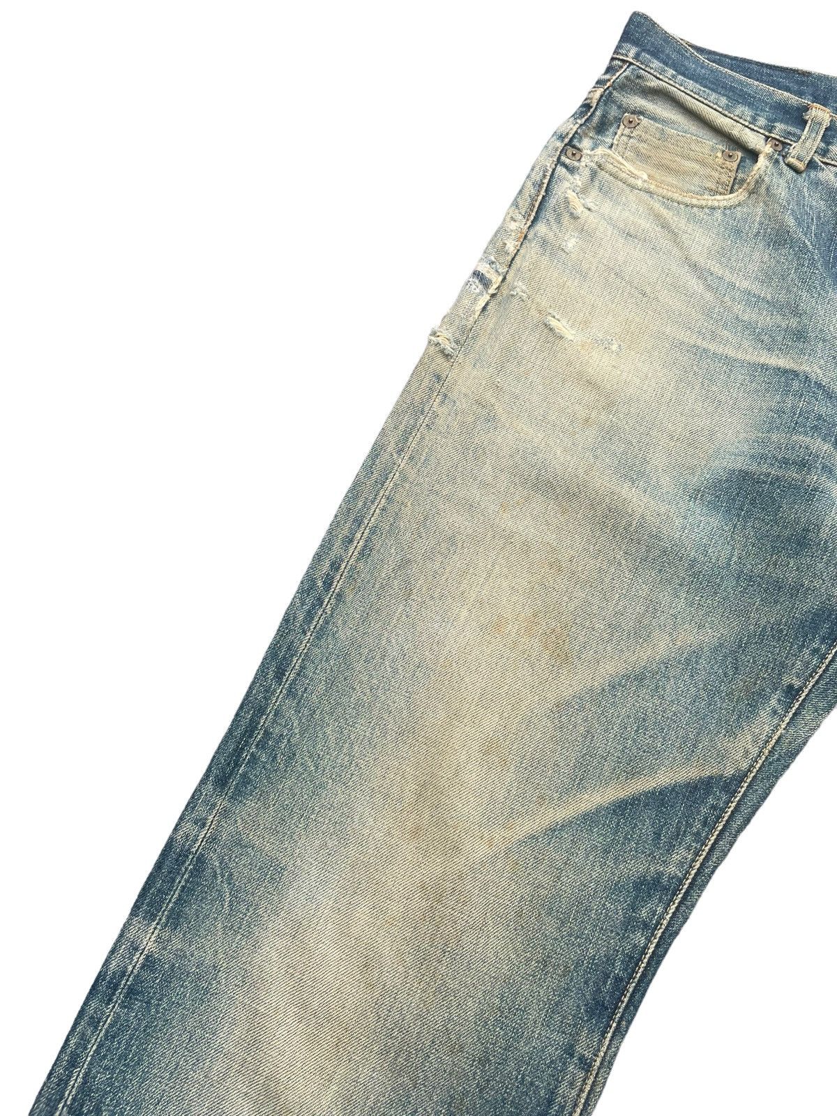 Japanese Brand × Vintage Vintage Canton Selvedge Distresed Denim Size US 31 - 6 Thumbnail