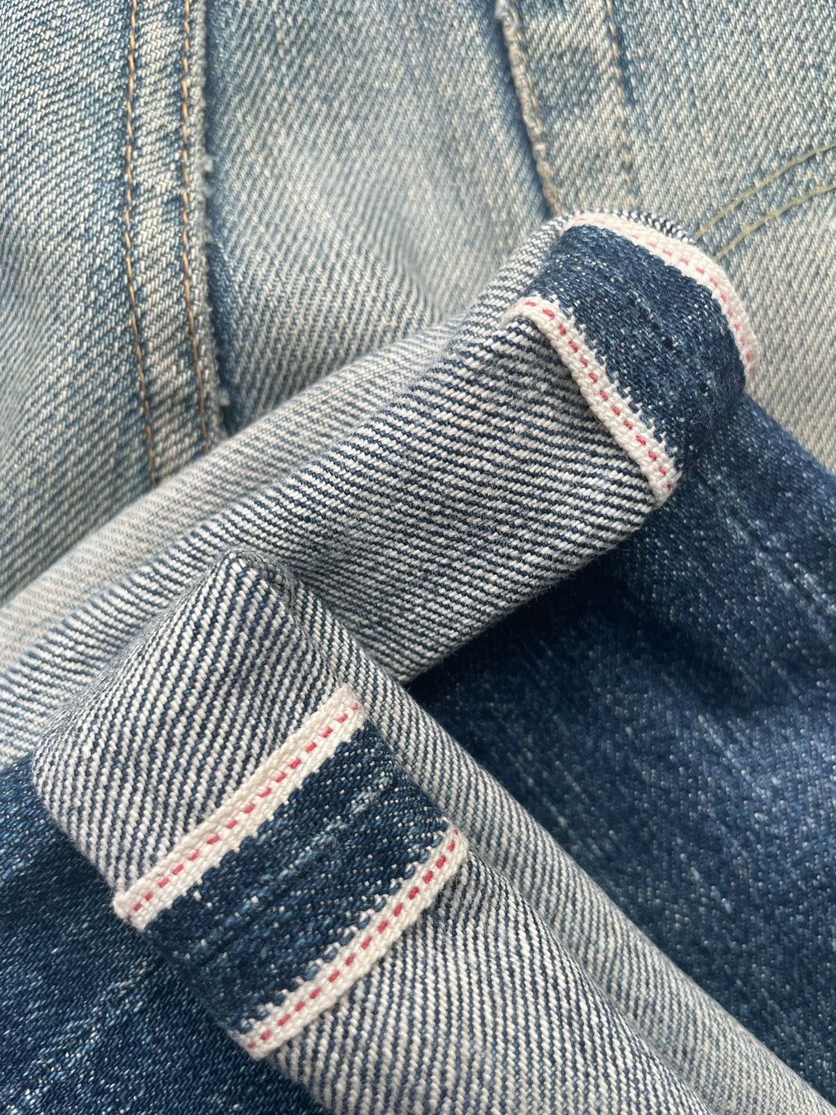 Japanese Brand × Vintage Vintage Canton Selvedge Distresed Denim Size US 31 - 15 Thumbnail