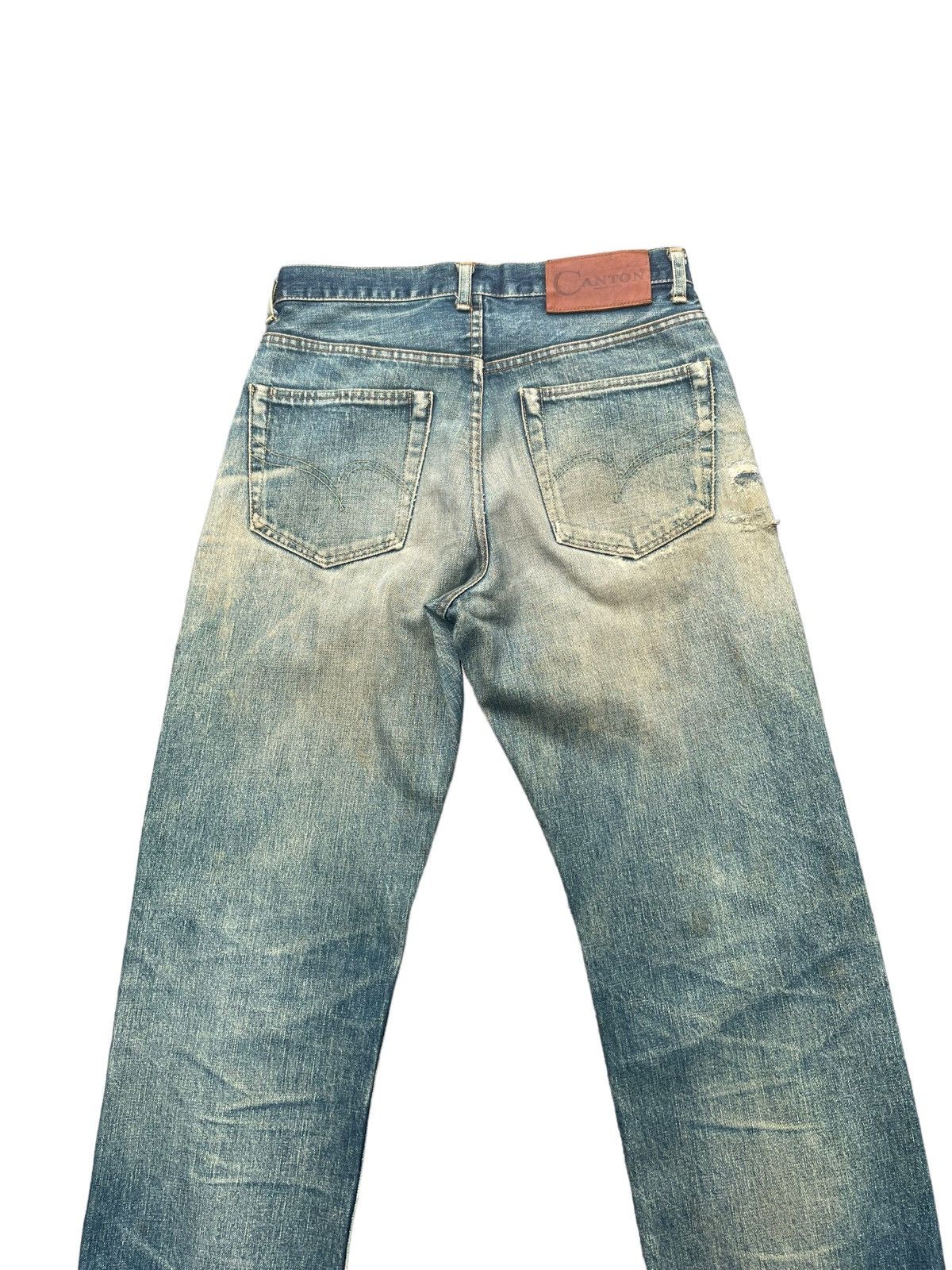 Japanese Brand × Vintage Vintage Canton Selvedge Distresed Denim Size US 31 - 11 Thumbnail