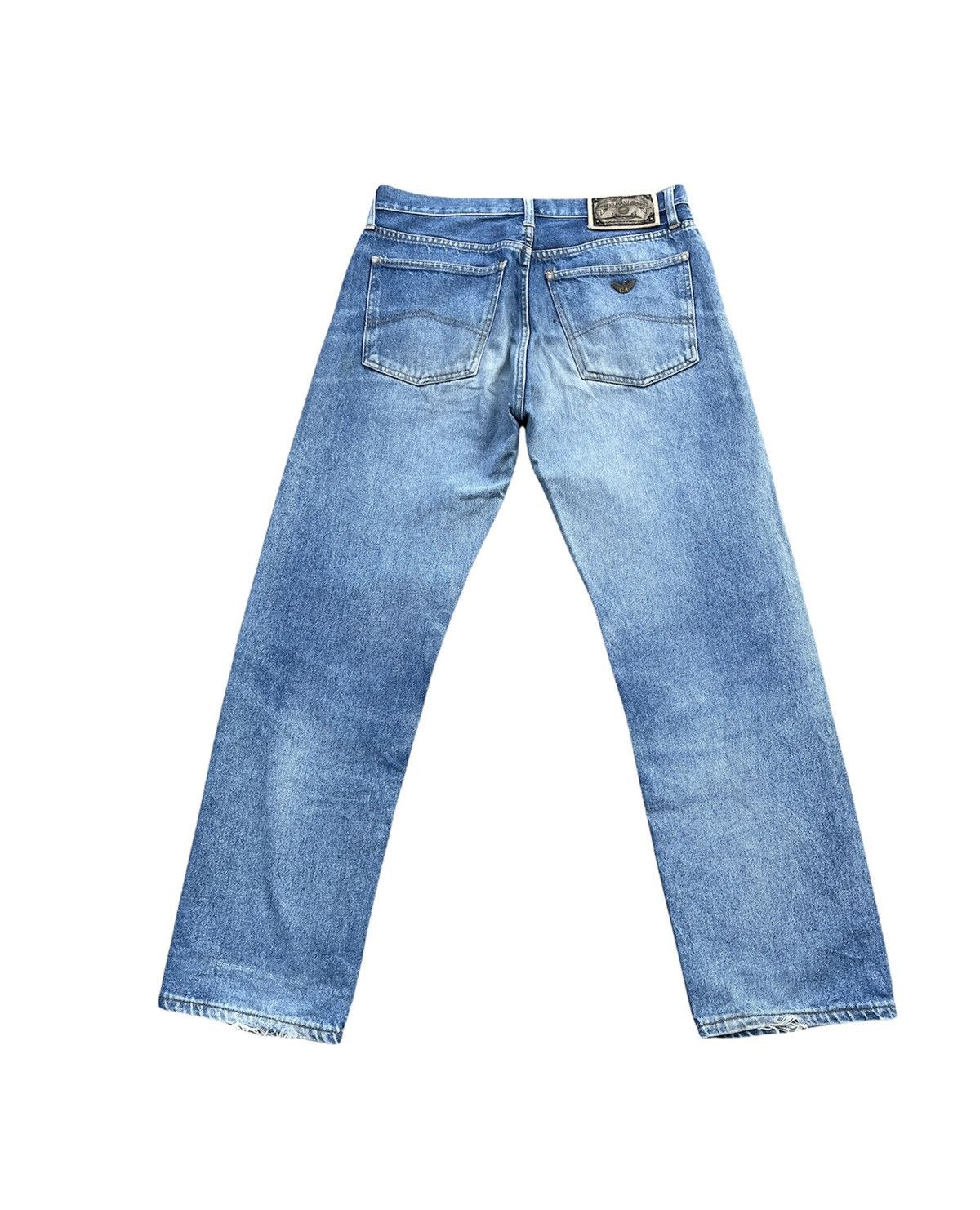 Armani Armani Jeans Vintage Lot 1 Aging Distressed Denim Size US 33 - 11 Thumbnail