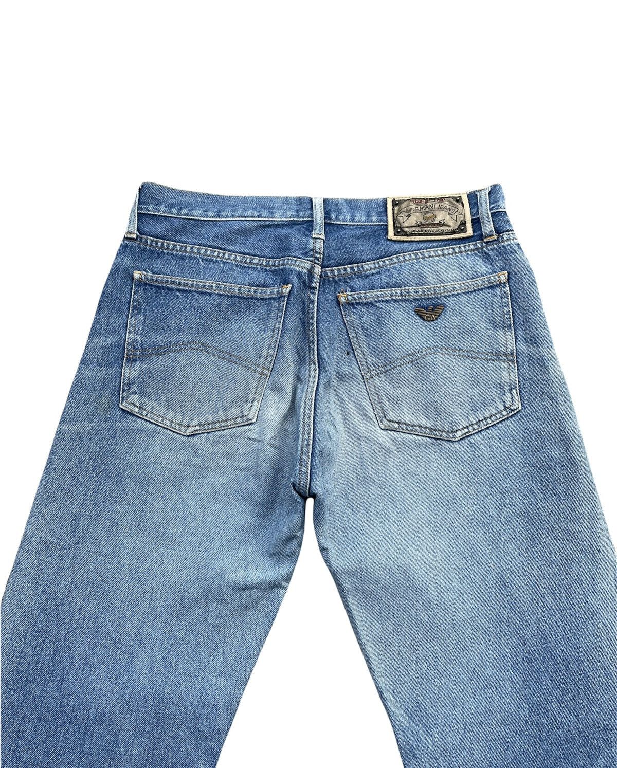 Armani Armani Jeans Vintage Lot 1 Aging Distressed Denim Size US 33 - 12 Thumbnail